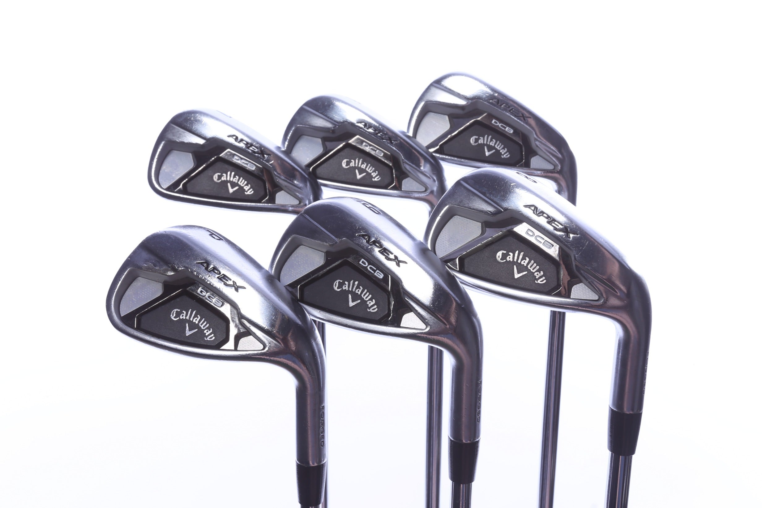 Used Callaway Apex DCB Iron Set - Right-Handed - 5-PW - Stiff Flex-Next Round