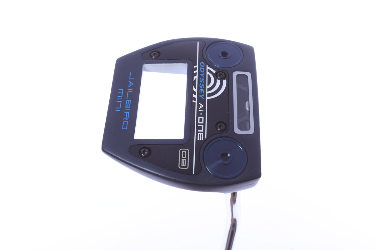 Used Odyssey Ai-ONE Jailbird Mini DB Putter - Right-Handed - 34 in - Mallet-Next Round