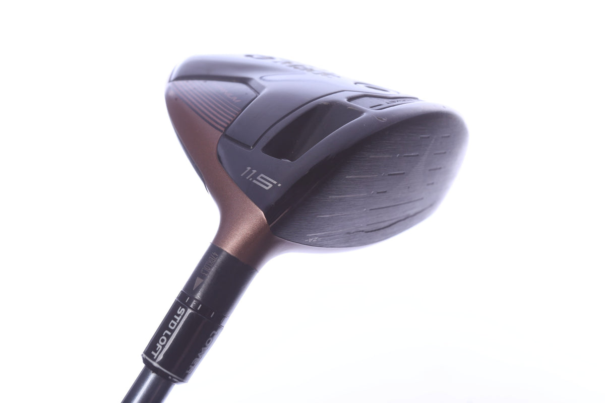 Used TaylorMade BRNR Copper Mini Driver - 11.5 Degrees - Extra Stiff Flex Matrix Ozik NFS Series 80M Black Tie - Right-Handed