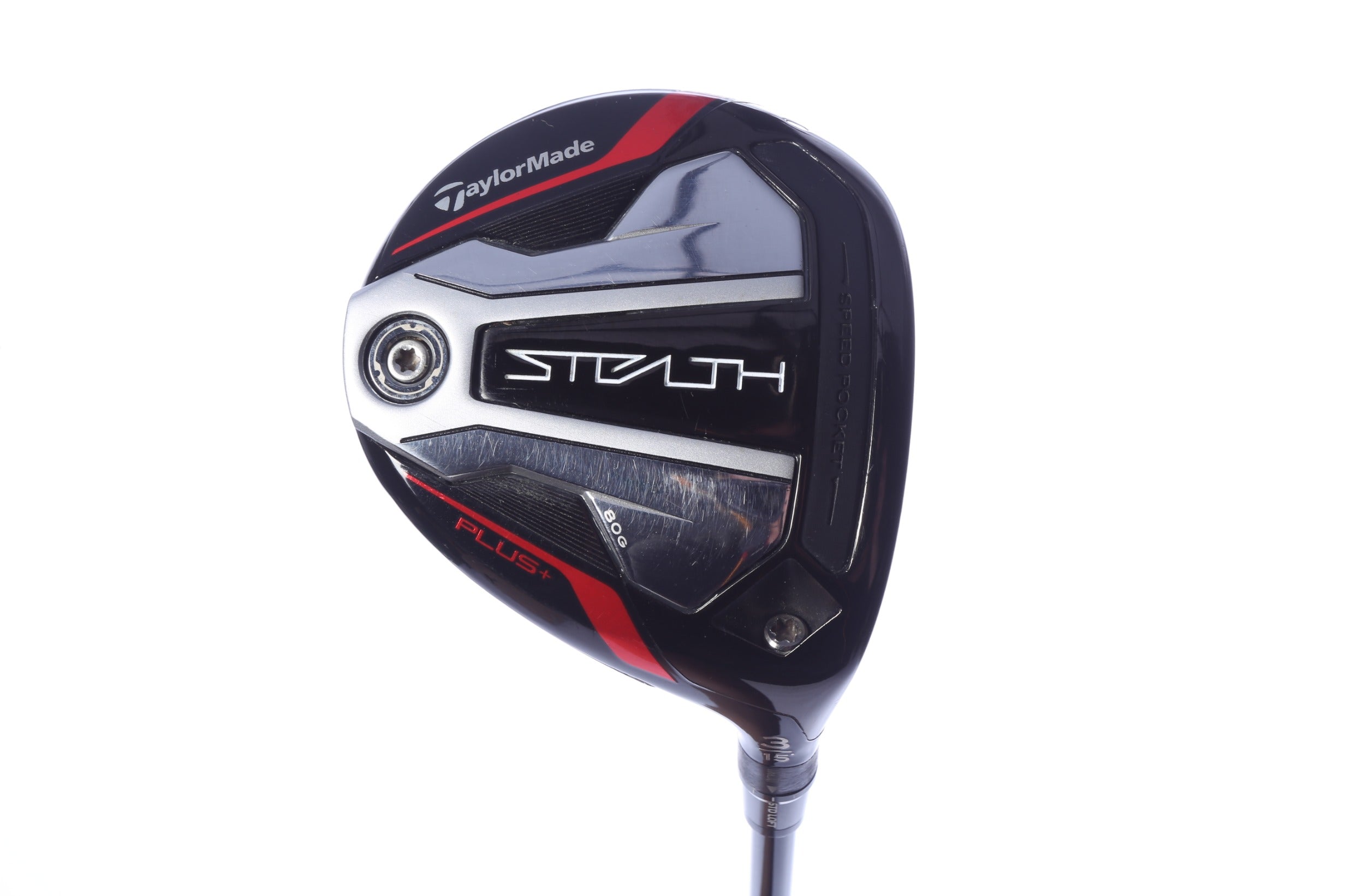 Used TaylorMade STEALTH PLUS 3-Wood - Right-Handed - 15 Degrees - Stiff Flex
