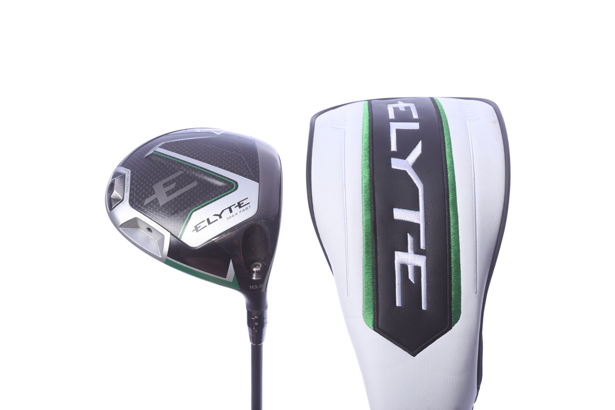 Used Callaway Elyte Max Fast Driver - 10.5 Degrees - Regular Flex Mitsubishi VANQUISH Blue - Right-Handed
