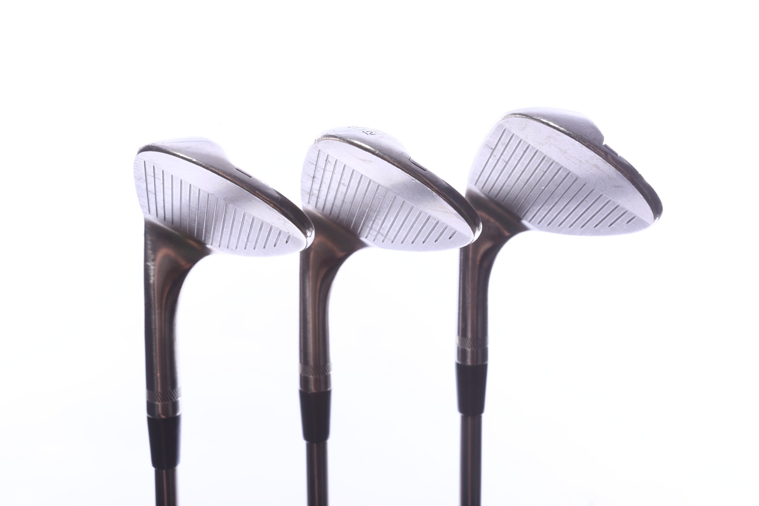 Used Titleist Vokey SM8 Brushed Steel Wedge Set - Right-Handed - 52*, 56*, 60* - Regular Flex-Next Round