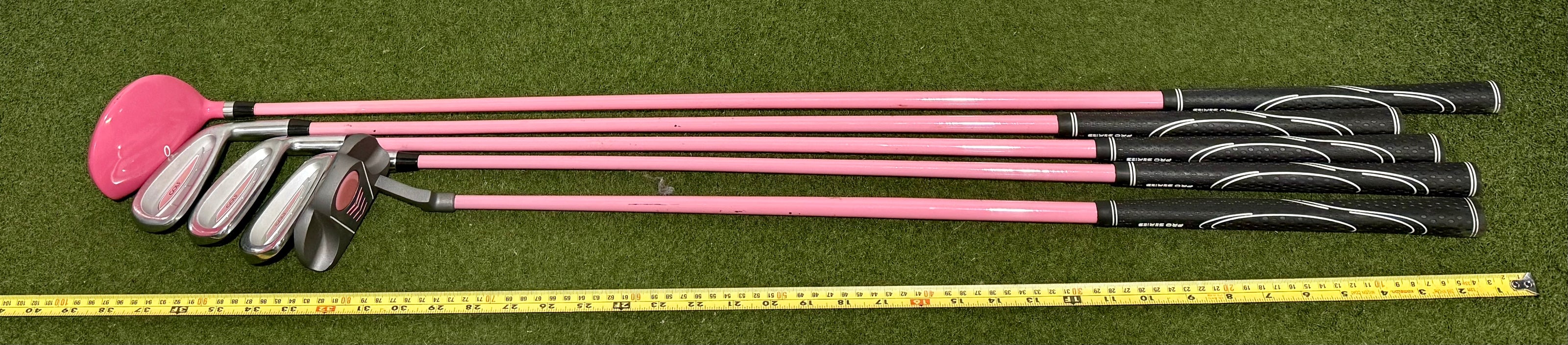 Wholesale Lot of Kids Sets - Right-Handed Golf Girl and Topflight Clubs-Next Round