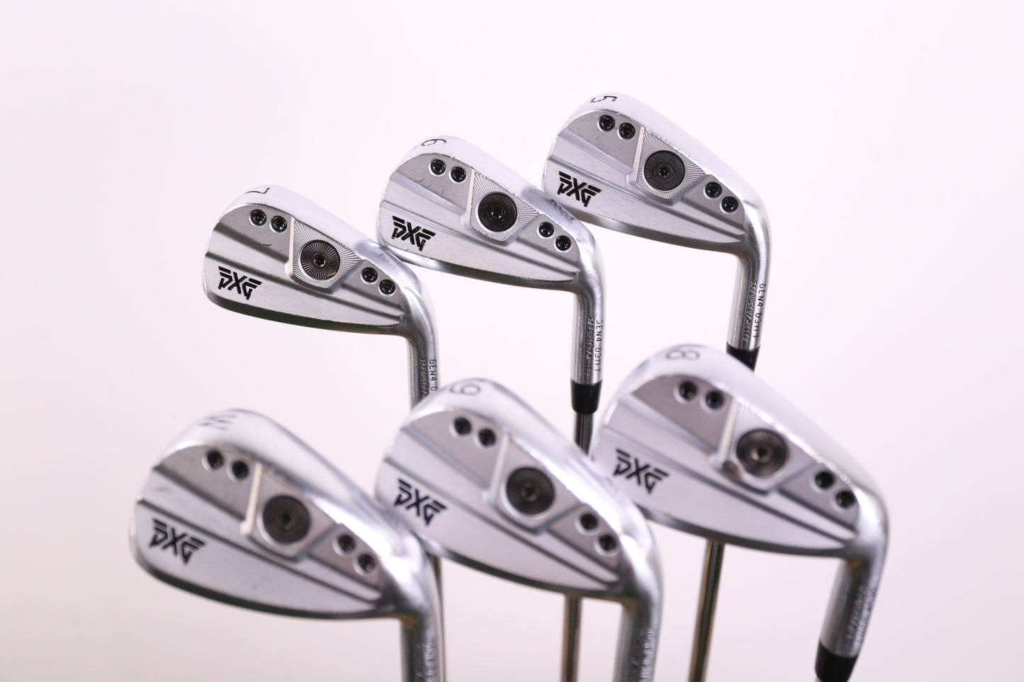 Used PXG 0311T Gen 4 Iron Set - Right-Handed - 5-PW - Stiff Flex-Next Round
