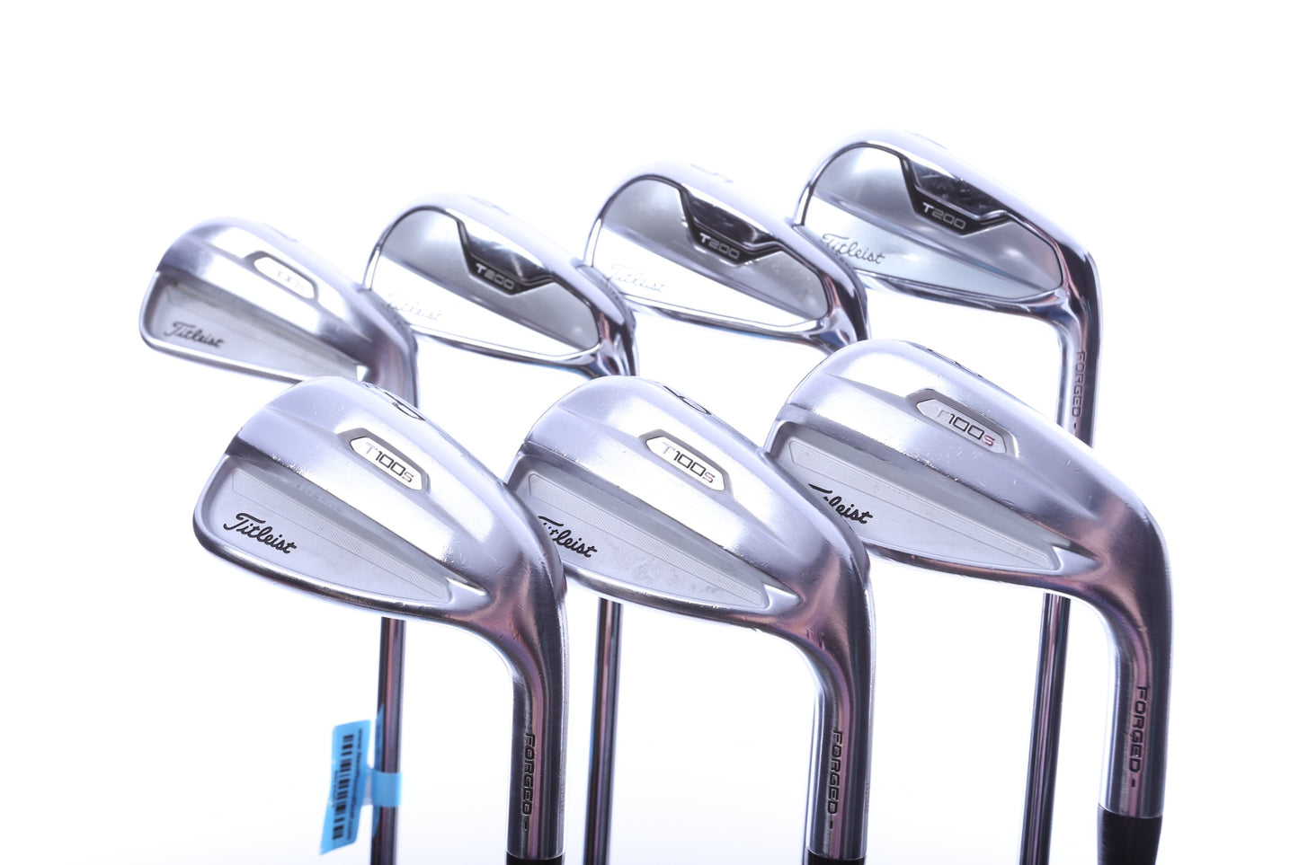 Used Titleist 2021 T100S / T200 Combo Iron Set Iron Set - Right-Handed - 4-PW - Stiff Flex-Next Round