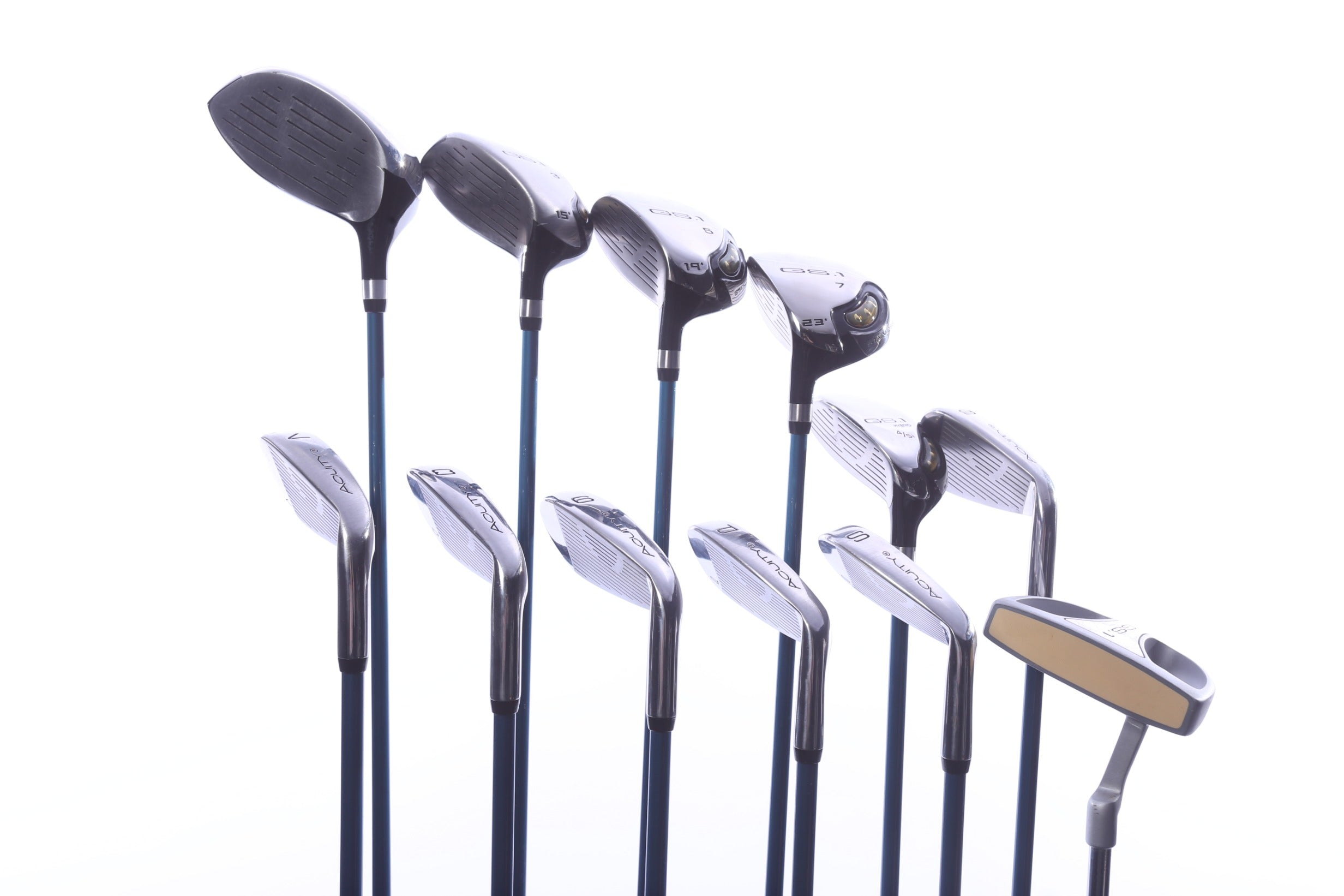 Used Acuity GS1 Complete Set - Left-Handed - Driver, 3W, 5W, 7W, 5H, 6-PW, Putter - Ladies Flex