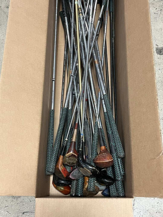 Wholesale Lot of 40 Persimmon Woods. Wilson, MacGregor, Spalding-Next Round
