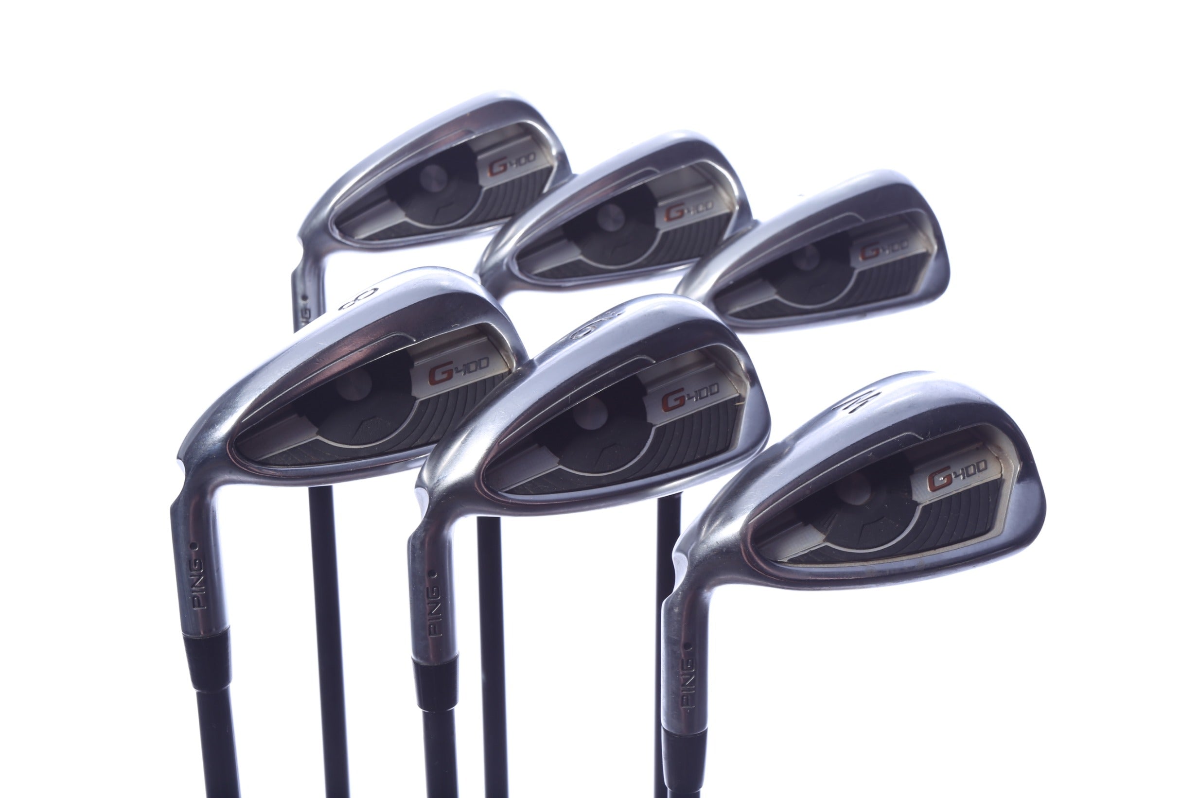 Used Ping G400 Iron Set - Left-Handed - 5-PW - Regular Flex