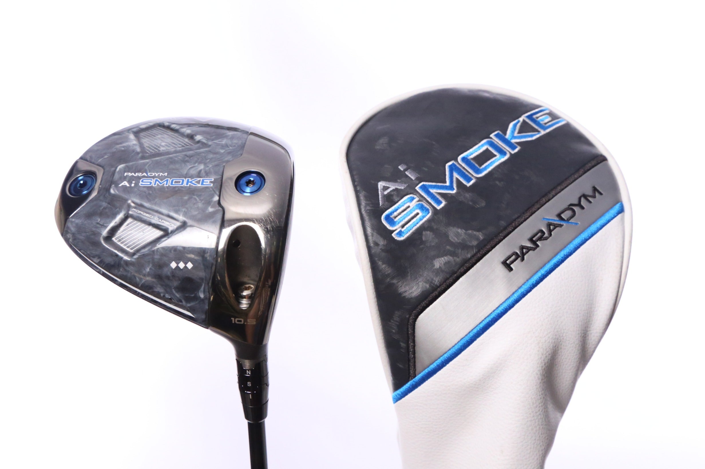 Used Callaway Paradym Ai Smoke Triple Diamond Driver - 10.5 Degrees - Stiff Flex Project X HZRDUS Black Gen4 - Right-Handed-Next Round
