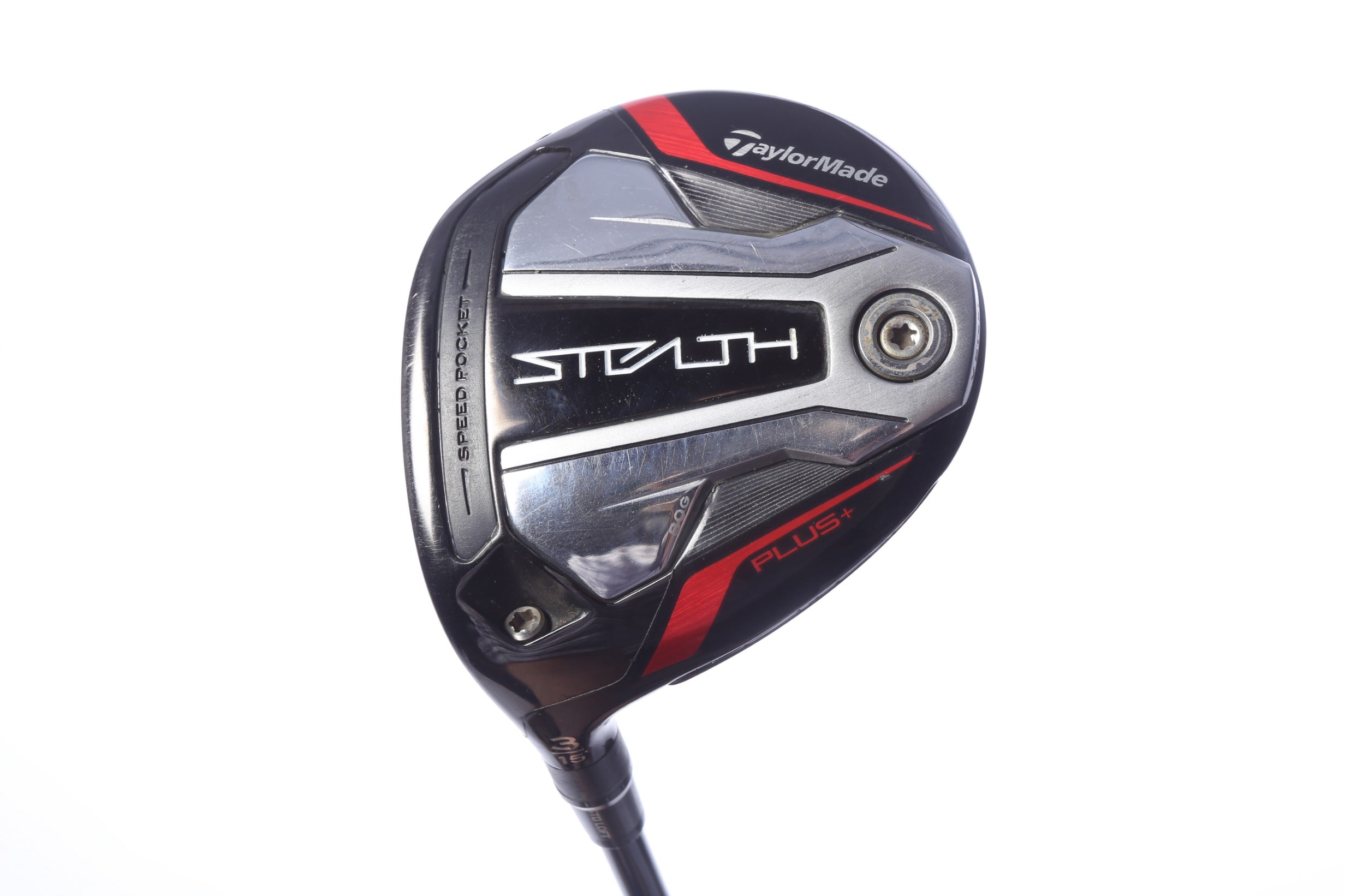 Used TaylorMade STEALTH PLUS 3-Wood - Left-Handed - 15 Degrees - Stiff Flex-Next Round