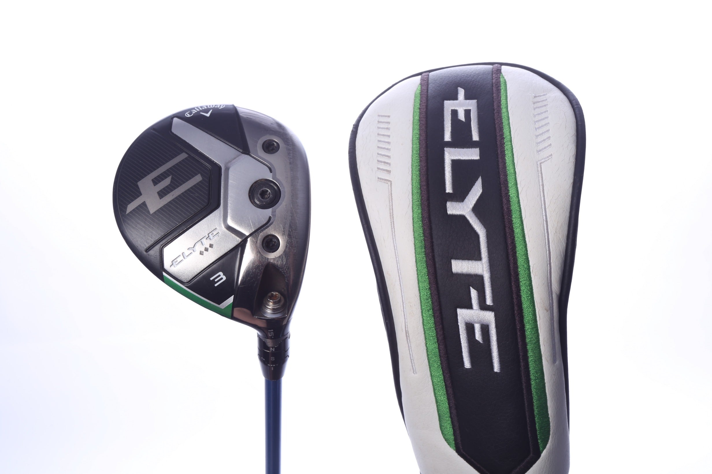 Used Callaway Elyte Triple Diamond 3-Wood - Right-Handed - 15 Degrees - Stiff Flex-Next Round