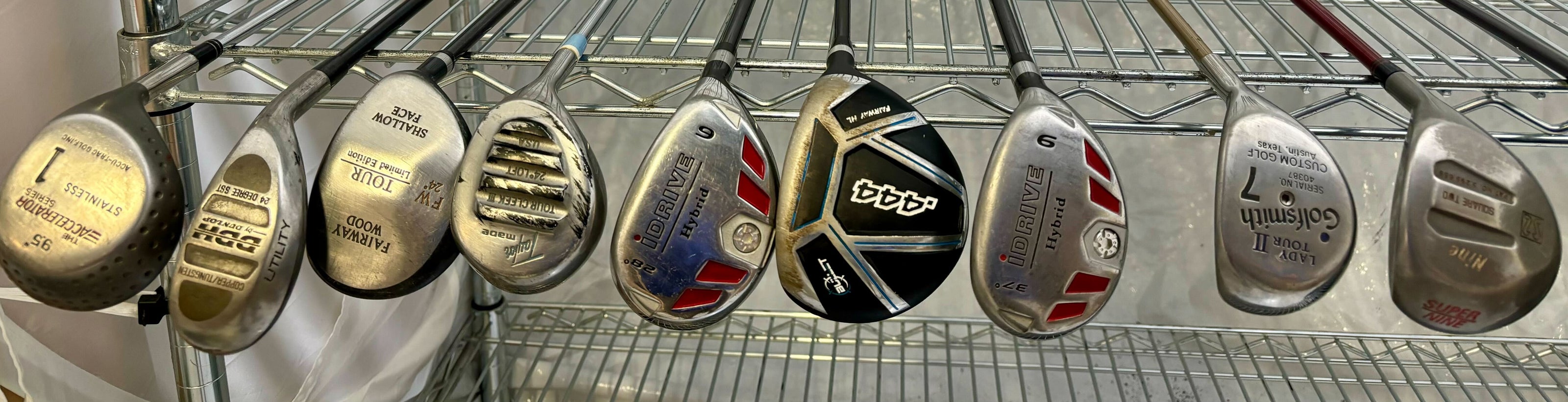 Wholesale Lot of 30 Golf Clubs - Wilson, Maxfli, and Mizuno Fairway Woods-Next Round