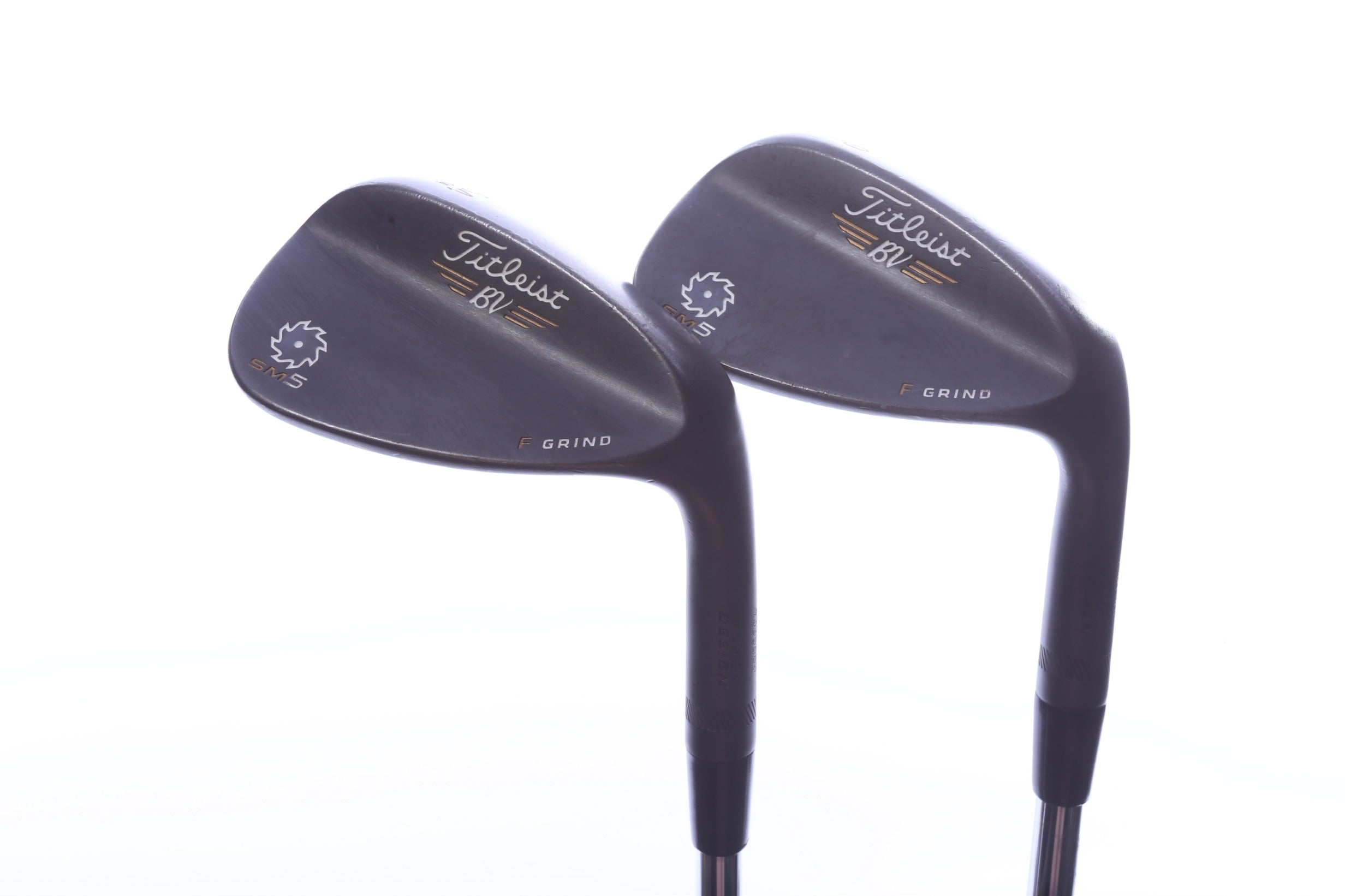 Used Titleist Vokey SM5 Raw Black Wedge Set - Right-Handed - 50*, 54* - Wedge Flex