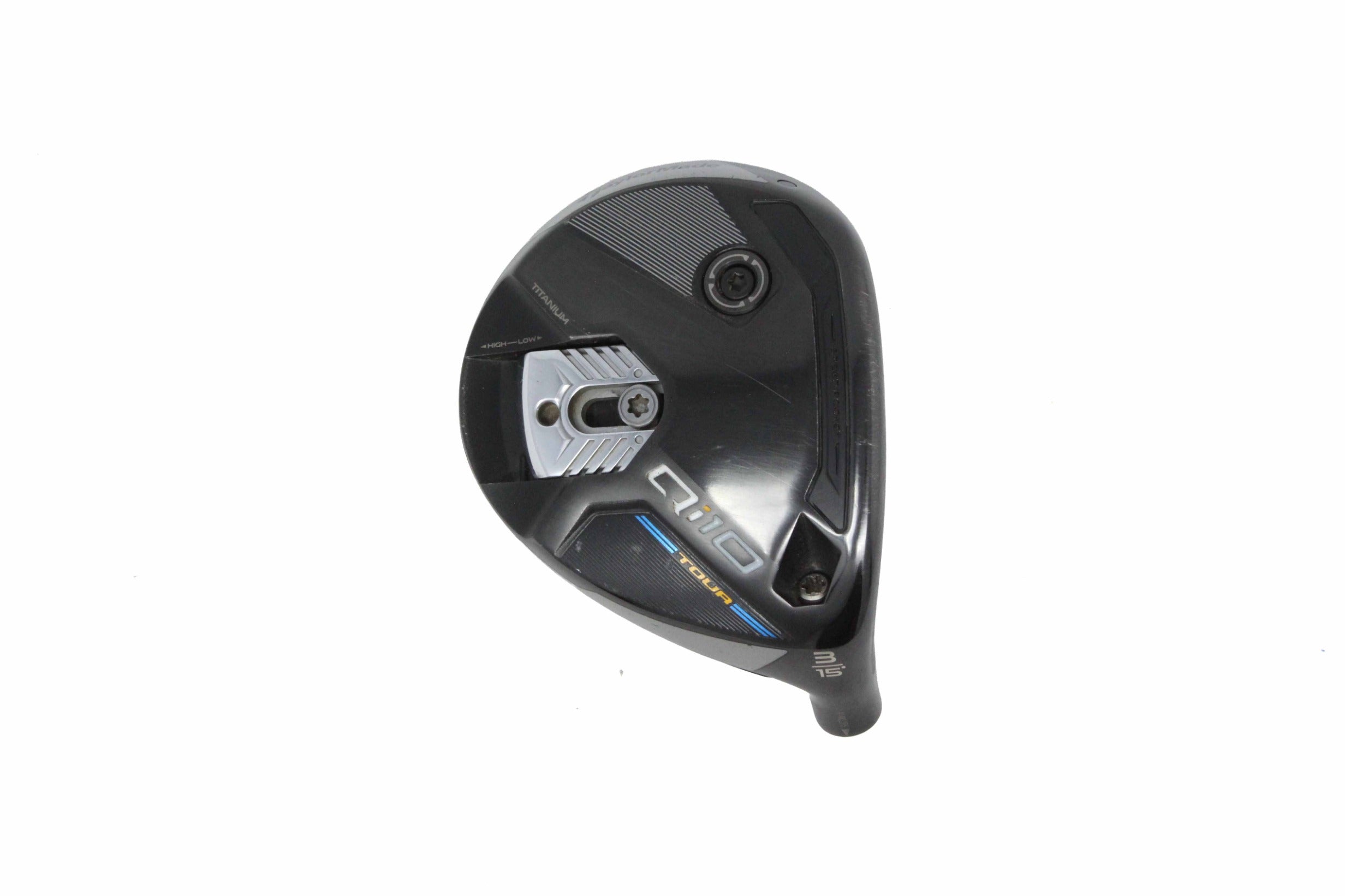 Used TaylorMade Qi10 3-Wood - HEAD ONLY - Right-Handed - 15 Degrees-Next Round