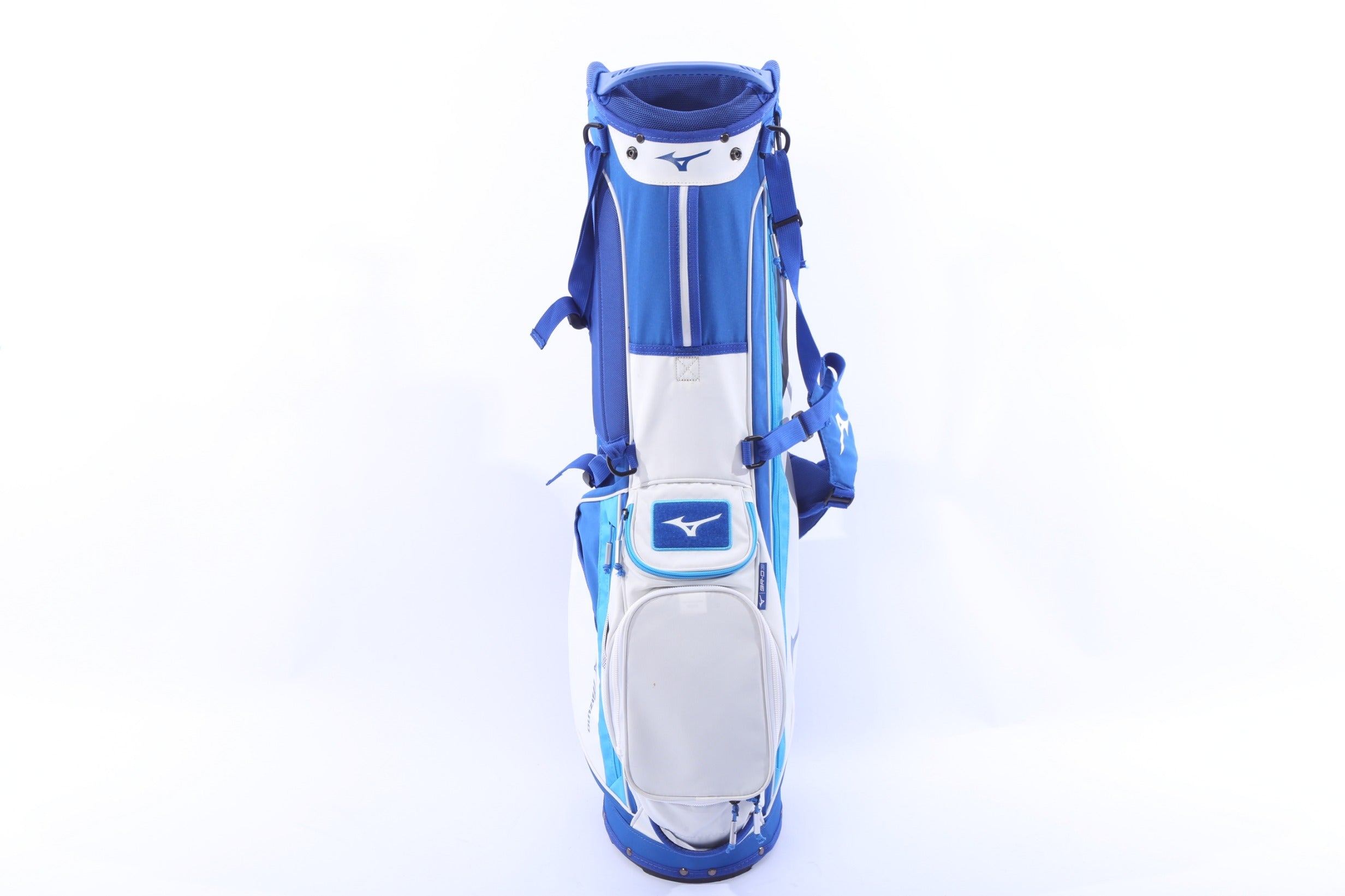 Used Mizuno 2022 BR-D3 Multicolor Stand Bag - 4-Way - 6 Pockets - Rain Cover Included-Next Round