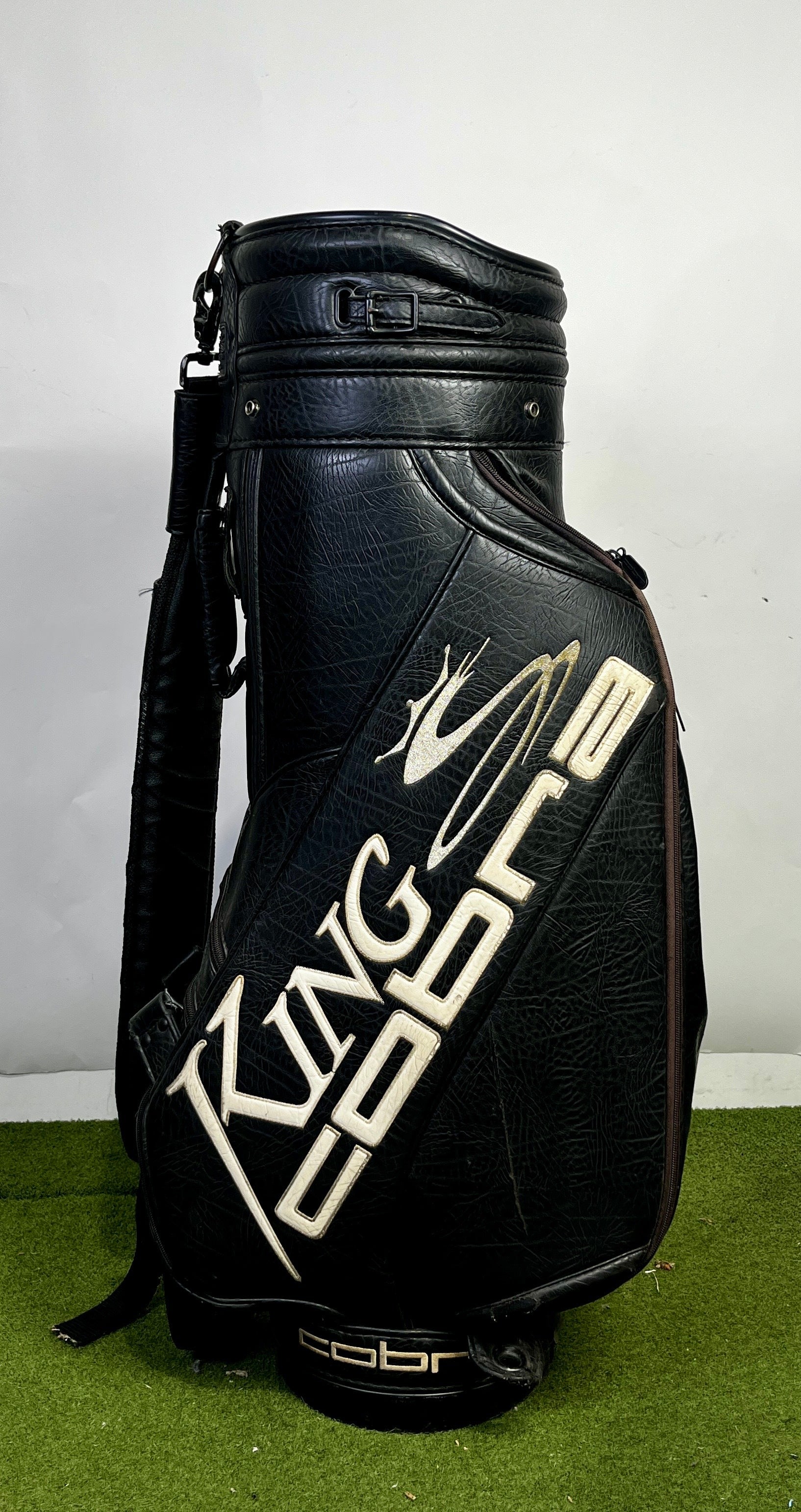 King Cobra Staff Bag - 6 Dividers 6 Pockets- Black and White-Next Round