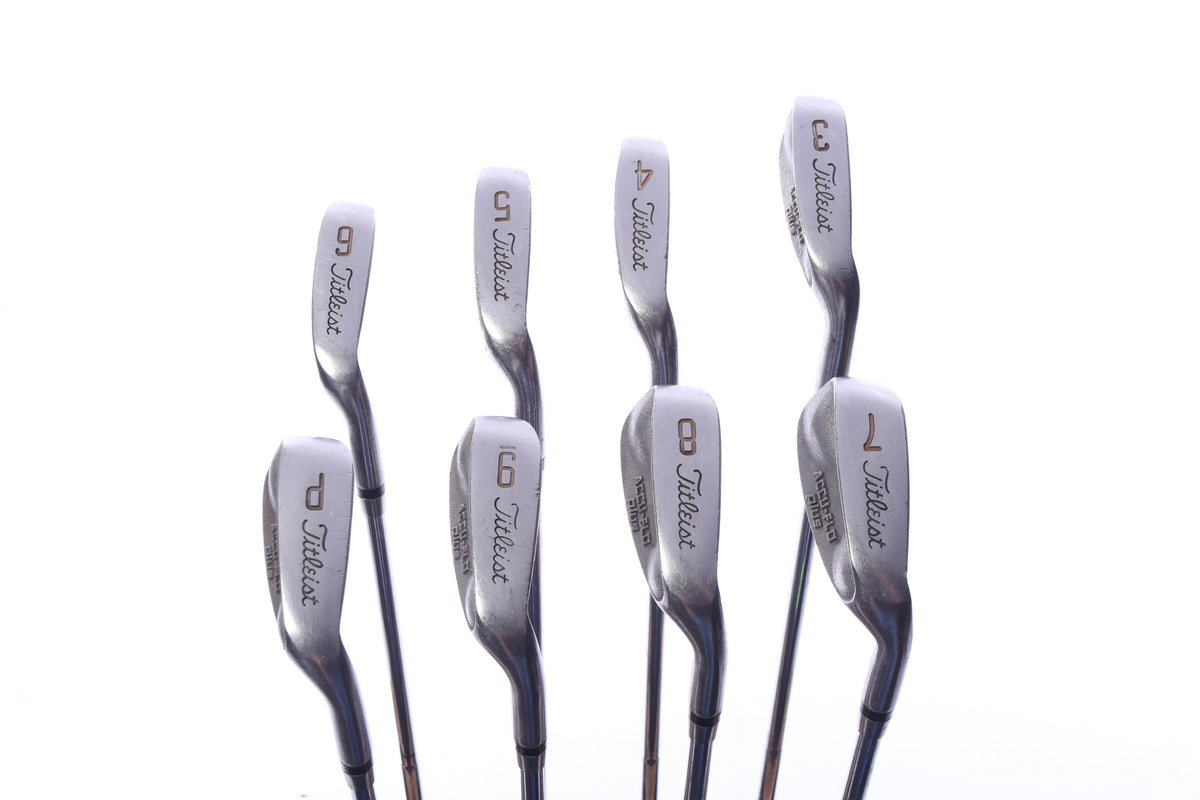 Used Titleist Accu-Flo Iron Set - Right-Handed - 3-PW - Regular Flex