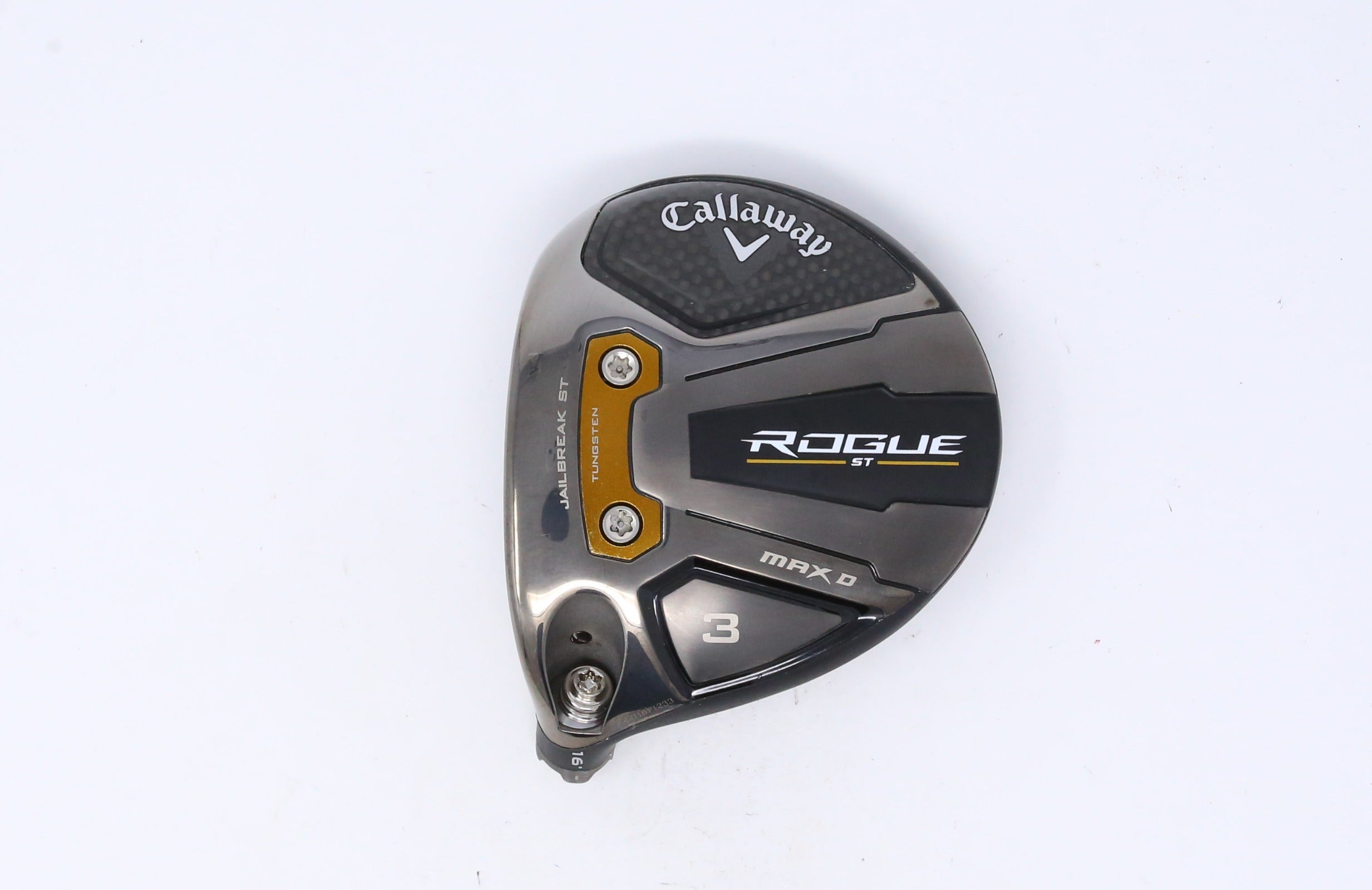 Used Callaway Rogue ST Max Draw 3-Wood - HEAD ONLY - Left-Handed - 16 Degrees-Next Round
