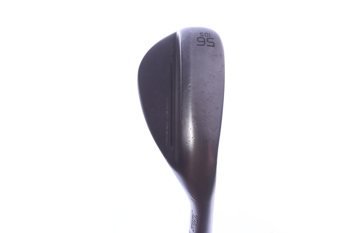 Used Titleist Vokey SM9 Jet Black Sand Wedge - Right-Handed - 56 Degrees - Wedge Flex