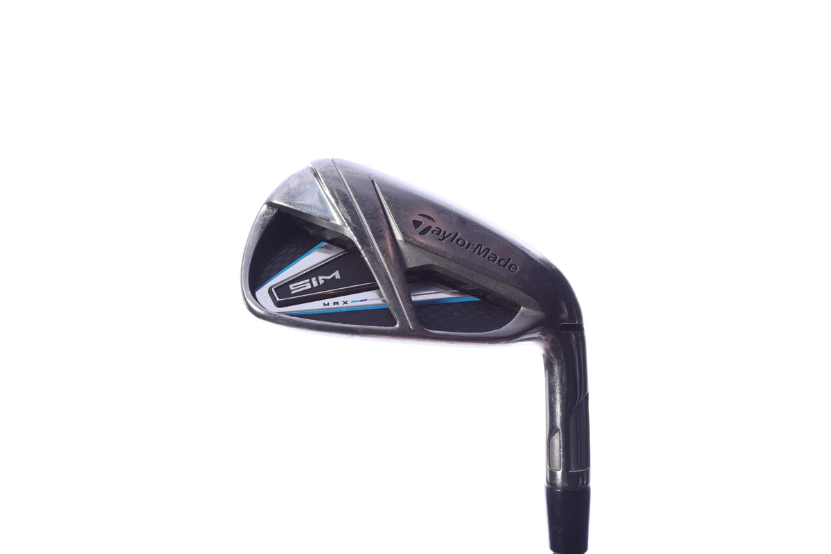 Used TaylorMade SIM MAX Single 7-Iron - Right-Handed - Stiff Flex-Next Round