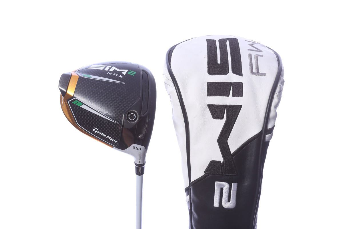 Used TaylorMade SIM2 Driver - 9 Degrees - Stiff Flex Fujikura Air Speeder - Right-Handed
