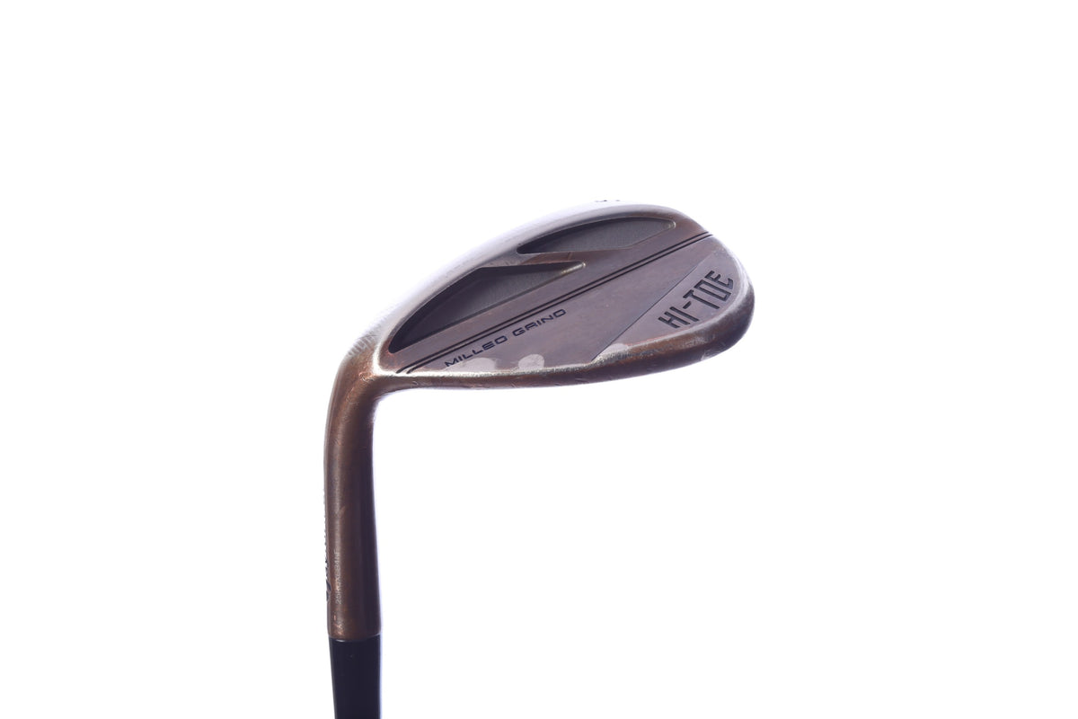 Used TaylorMade Milled Grind HI-TOE 3 Copper Lob Wedge - Left-Handed - 58 Degrees - Regular Flex