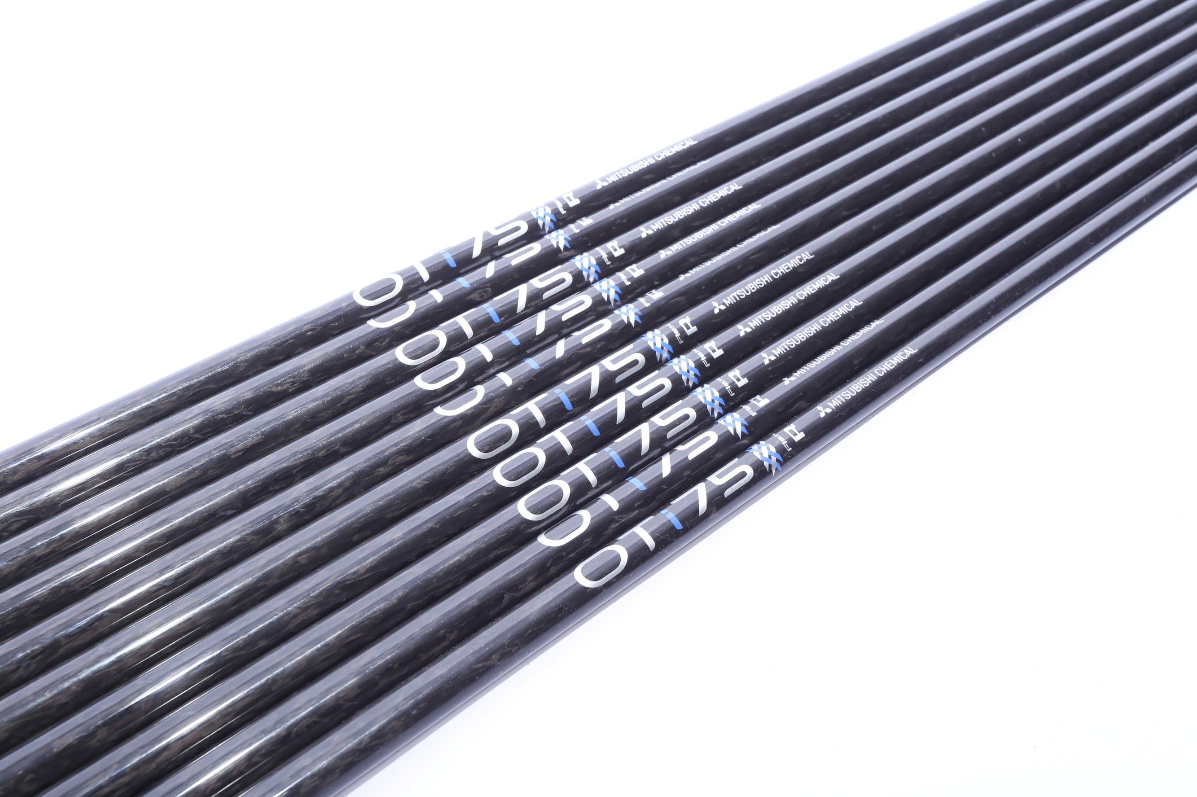 Used Mitsubishi Ot Irons 75 Pll Regular Graphite Iron Shaft Set 36"-39"