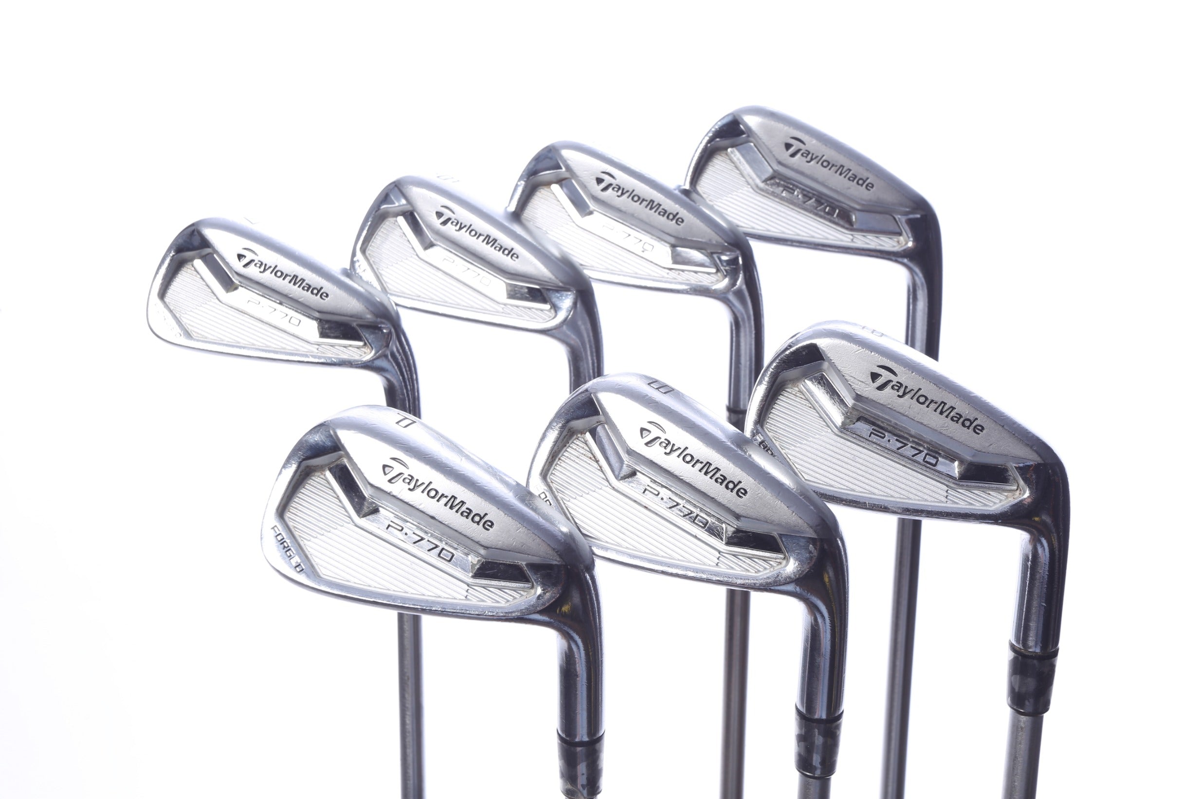 Used TaylorMade P770 Iron Set - Right-Handed - 4-PW - Stiff Flex-Next Round