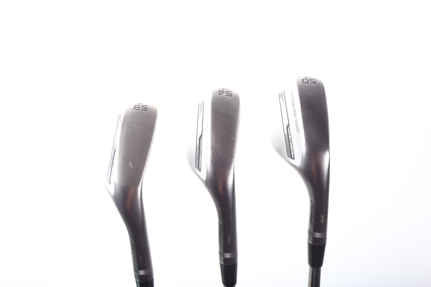 Used Titleist Vokey SM10 Nickel Wedge - Right-Handed - 50*, 54*, 58* - Wedge Flex-Next Round