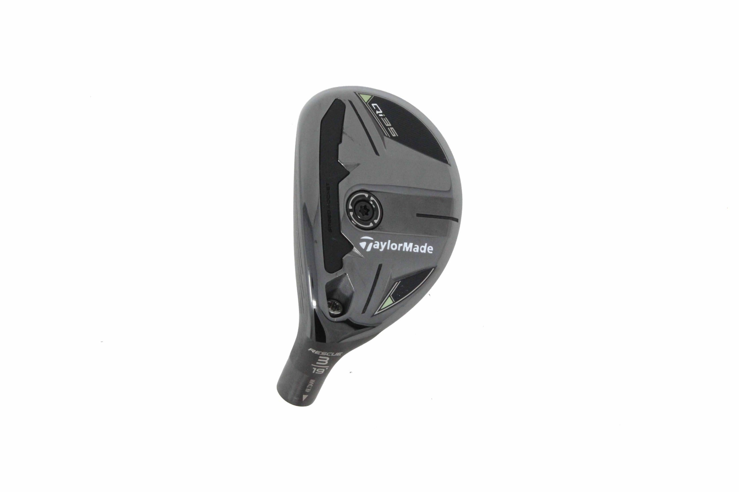 Used TaylorMade Qi35 Rescue 3H - HEAD ONLY - Left-Handed - 19 Degrees-Next Round