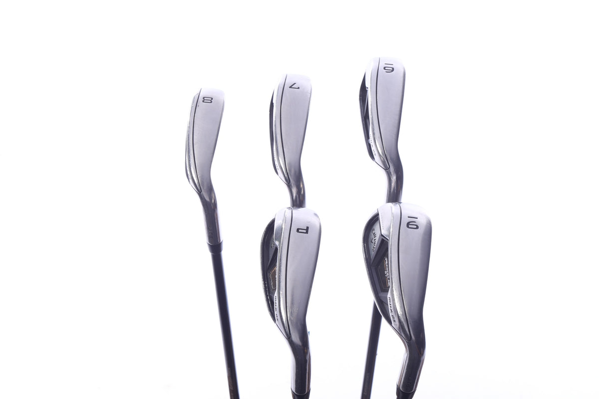 Used Callaway Rogue ST MAX OS Iron Set - Right-Handed - 6-PW - Regular Flex