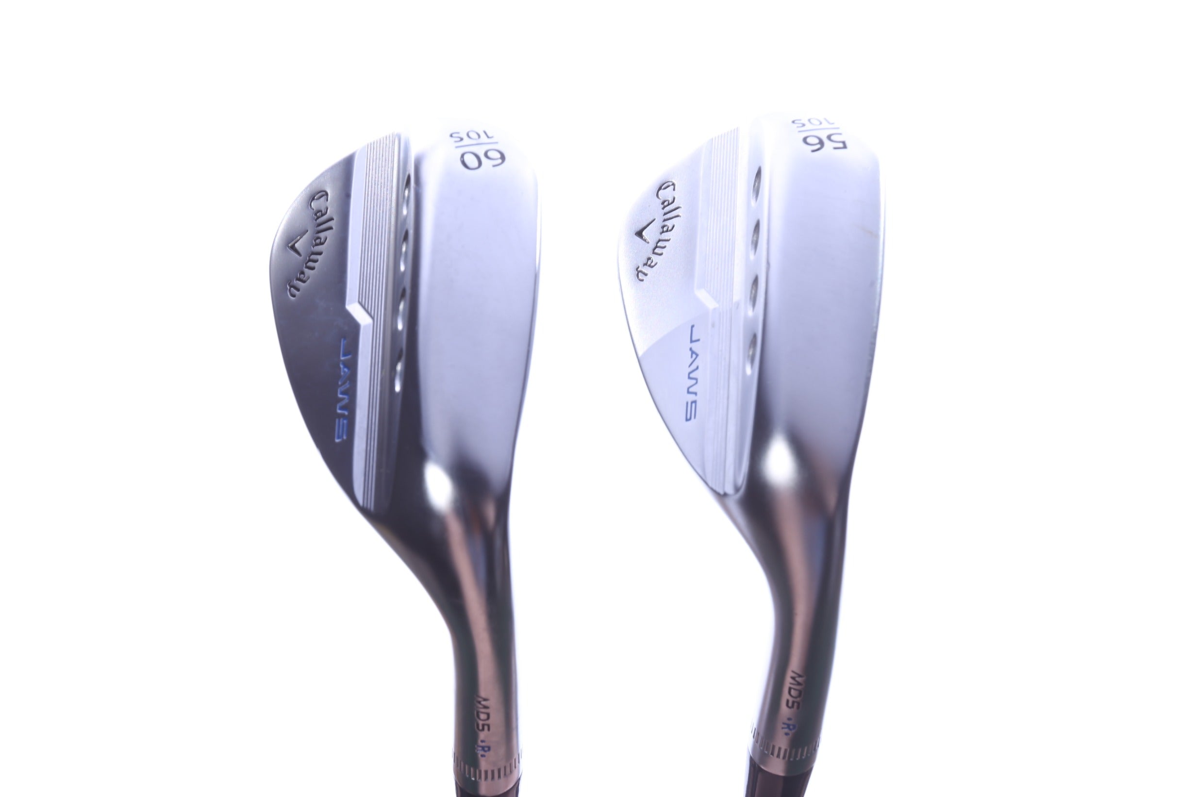 Used Callaway Jaws MD5 Raw Wedge Set - Right-Handed - 56*, 60* - Stiff Flex-Next Round
