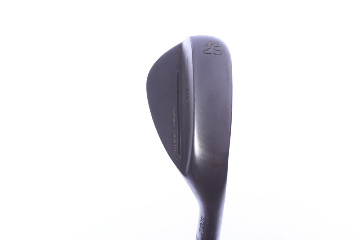 Used Titleist Vokey SM9 Jet Black Gap Wedge - Right-Handed - 52 Degrees - Stiff Flex