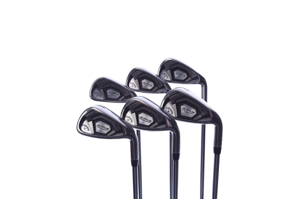 Used Callaway Rogue Iron Set - Right-Handed - 4-9 - Stiff Flex-Next Round