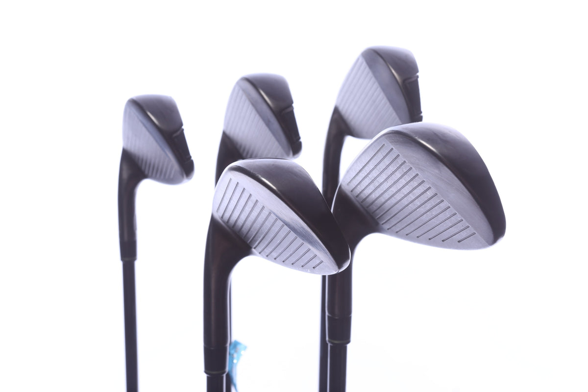Used TaylorMade Qi Gunmetal Iron Set - Right-Handed - 6-PW - Regular Flex