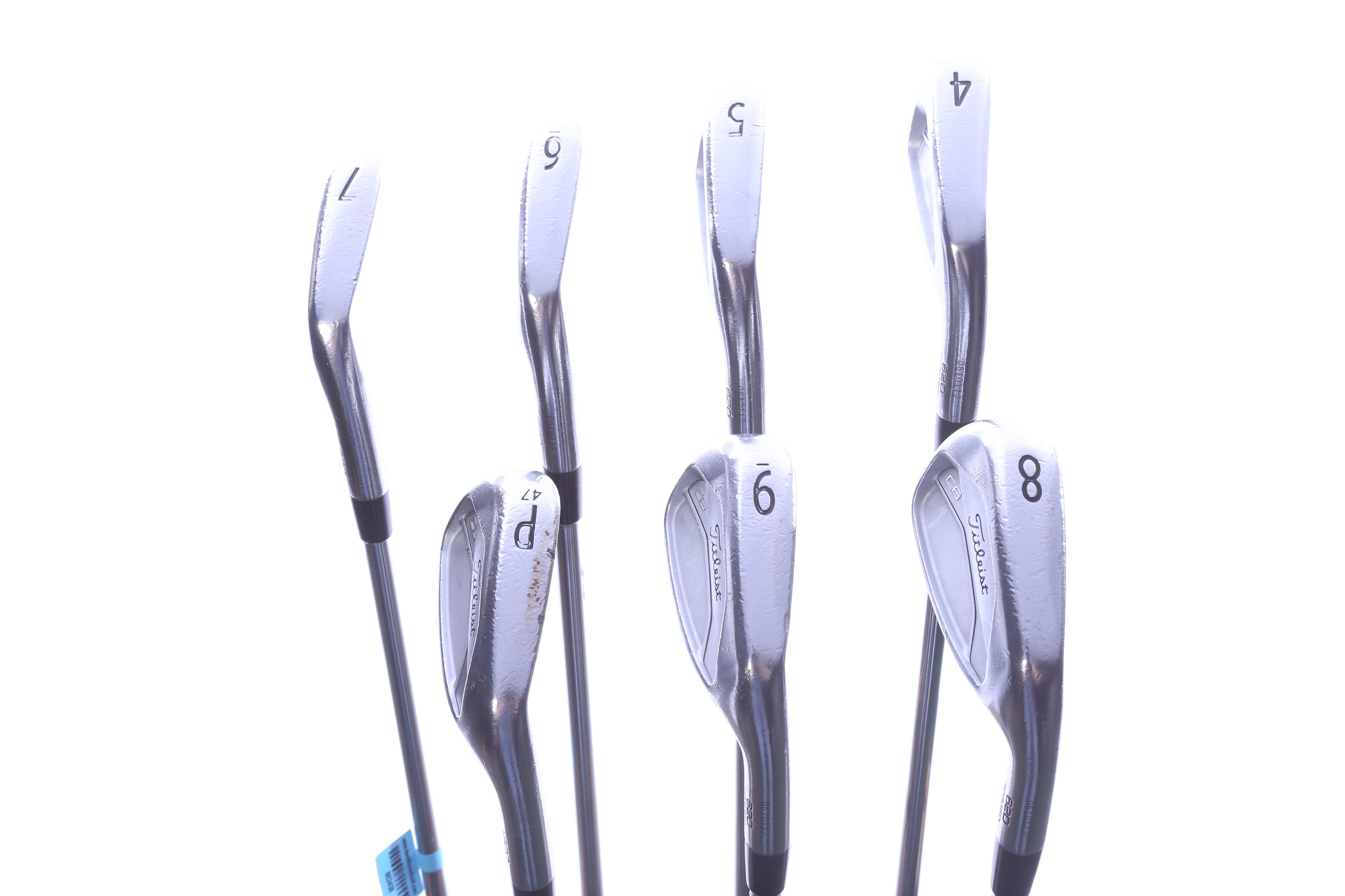 Used Titleist 620 CB Iron Set - Right-Handed - 4-PW - Stiff Flex