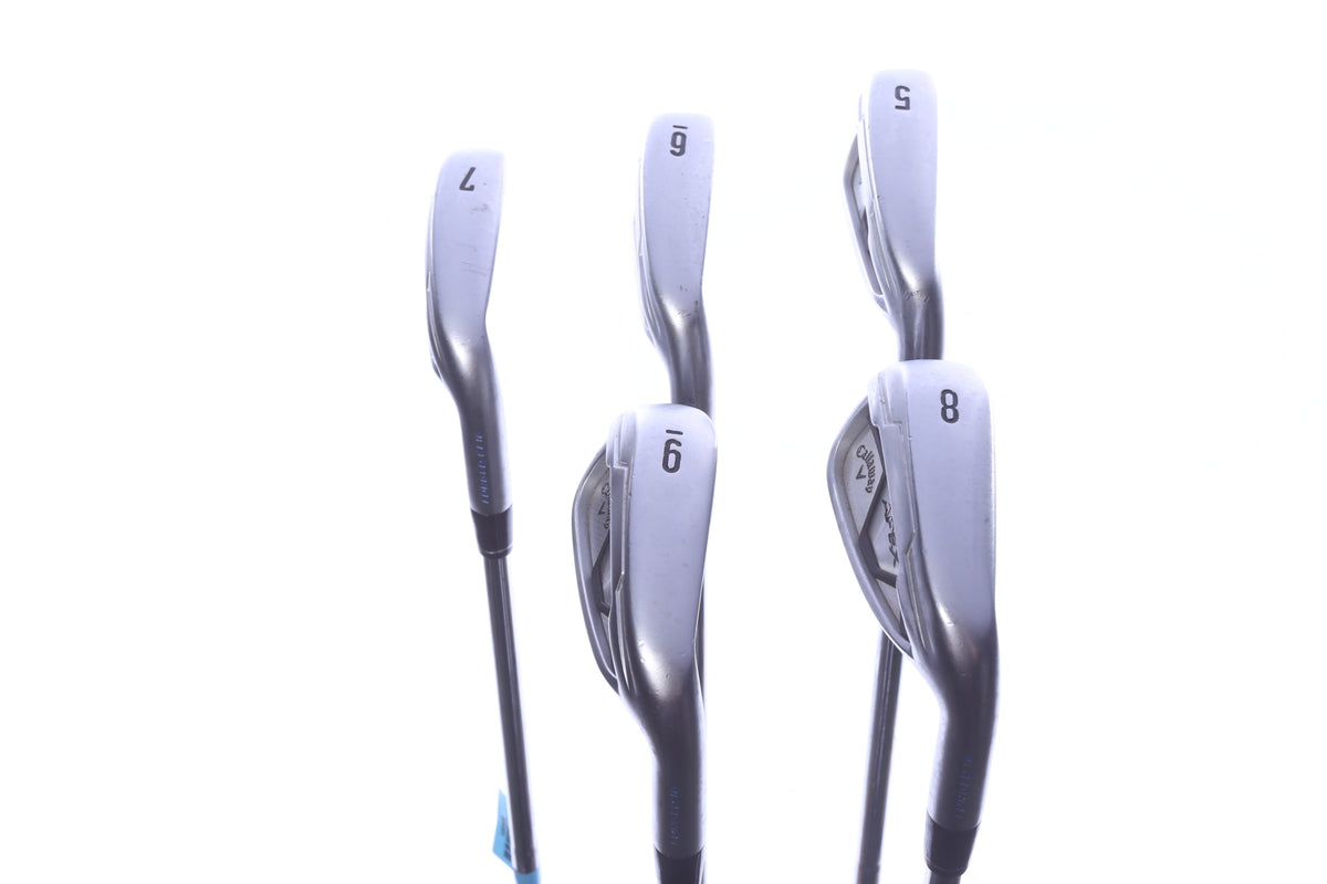 Used Callaway Apex CF16 Iron Set - Right-Handed - 5-9 - Extra Stiff Flex
