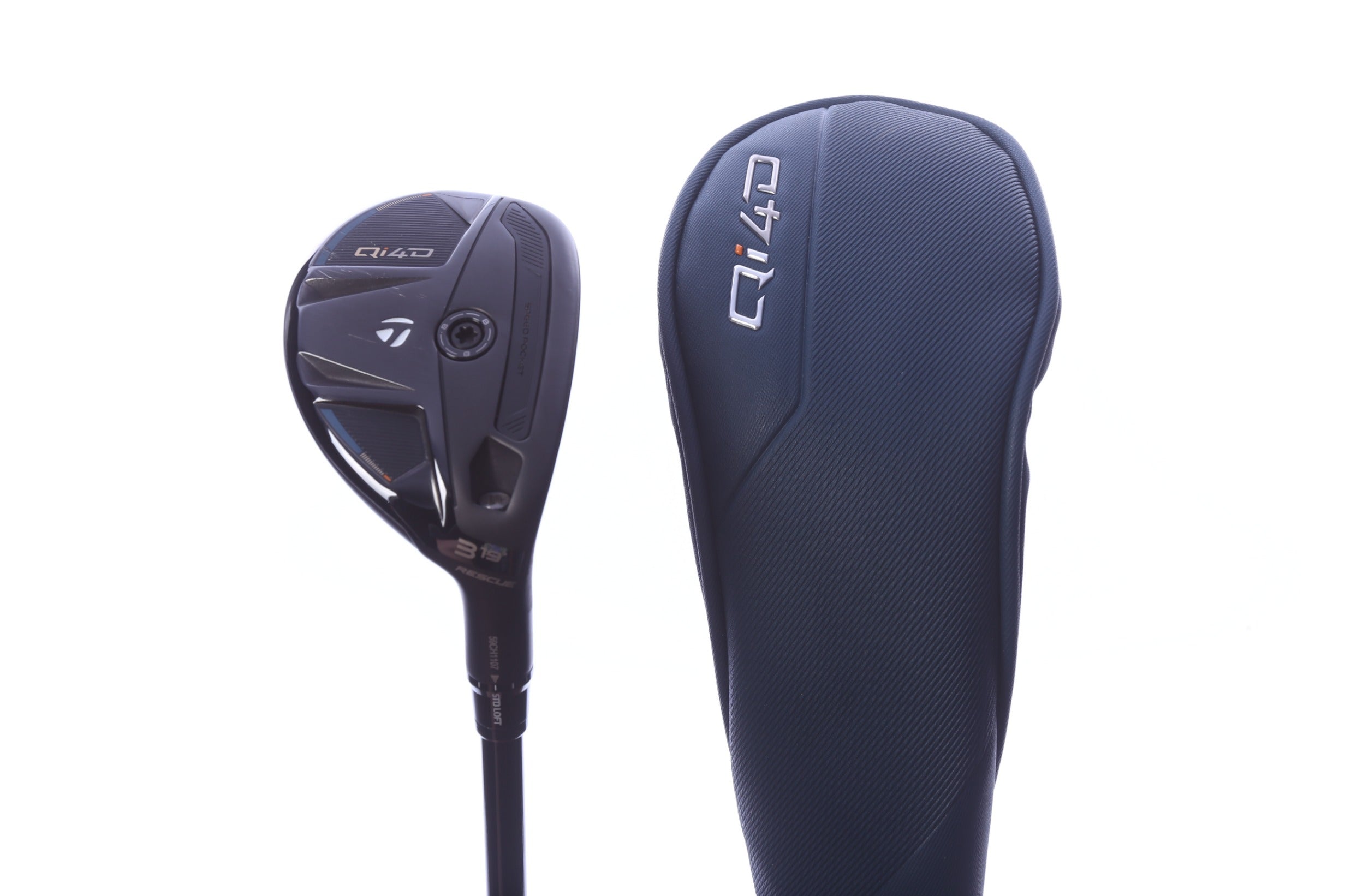 Used TaylorMade Qi4D Rescue 3H Hybrid - Right-Handed - 19 Degrees - Seniors Flex