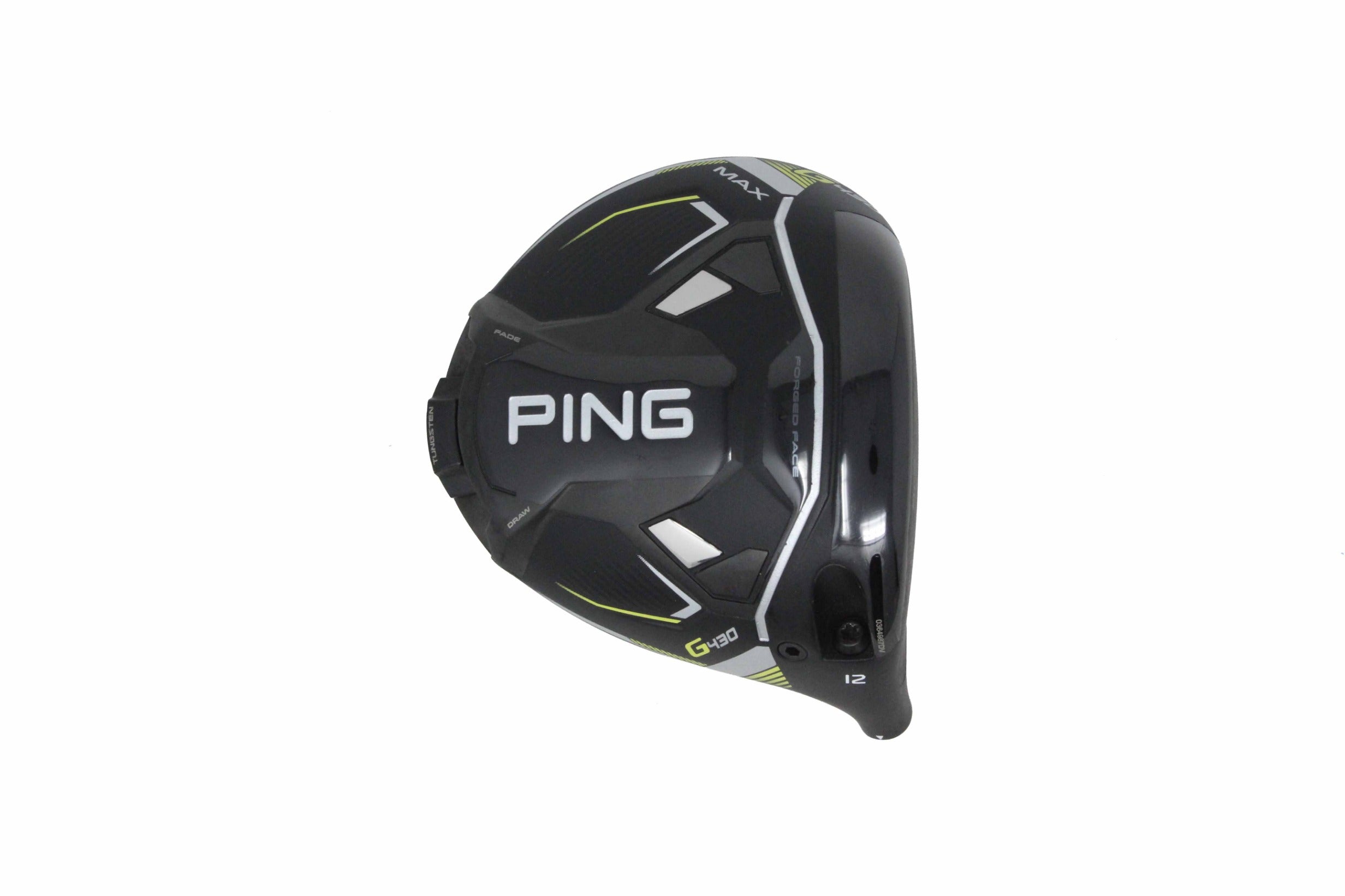 Used Ping G430 MAX Driver - HEAD ONLY - Right-Handed - 12 Degrees