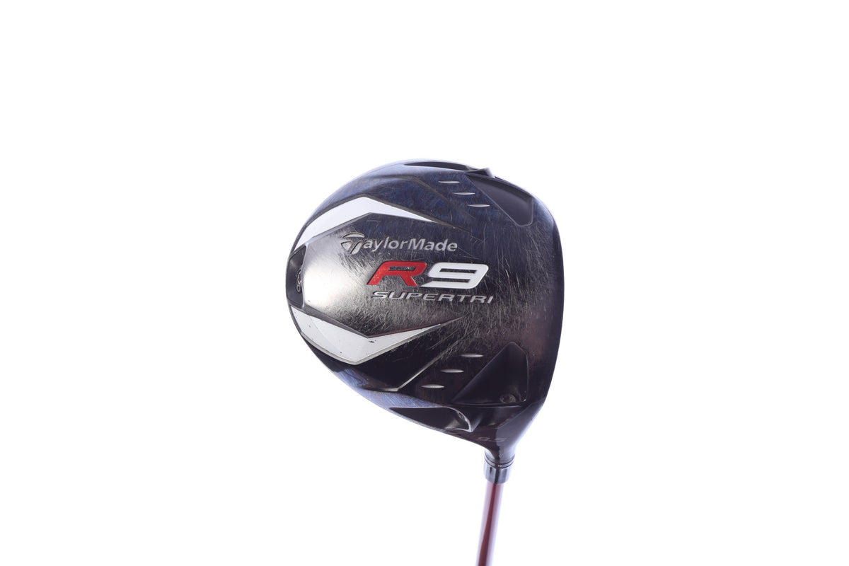 Used TaylorMade R9 SuperTri Driver - 9.5 Degrees - Stiff Flex Fujikura Motore F1 - Right-Handed-Next Round