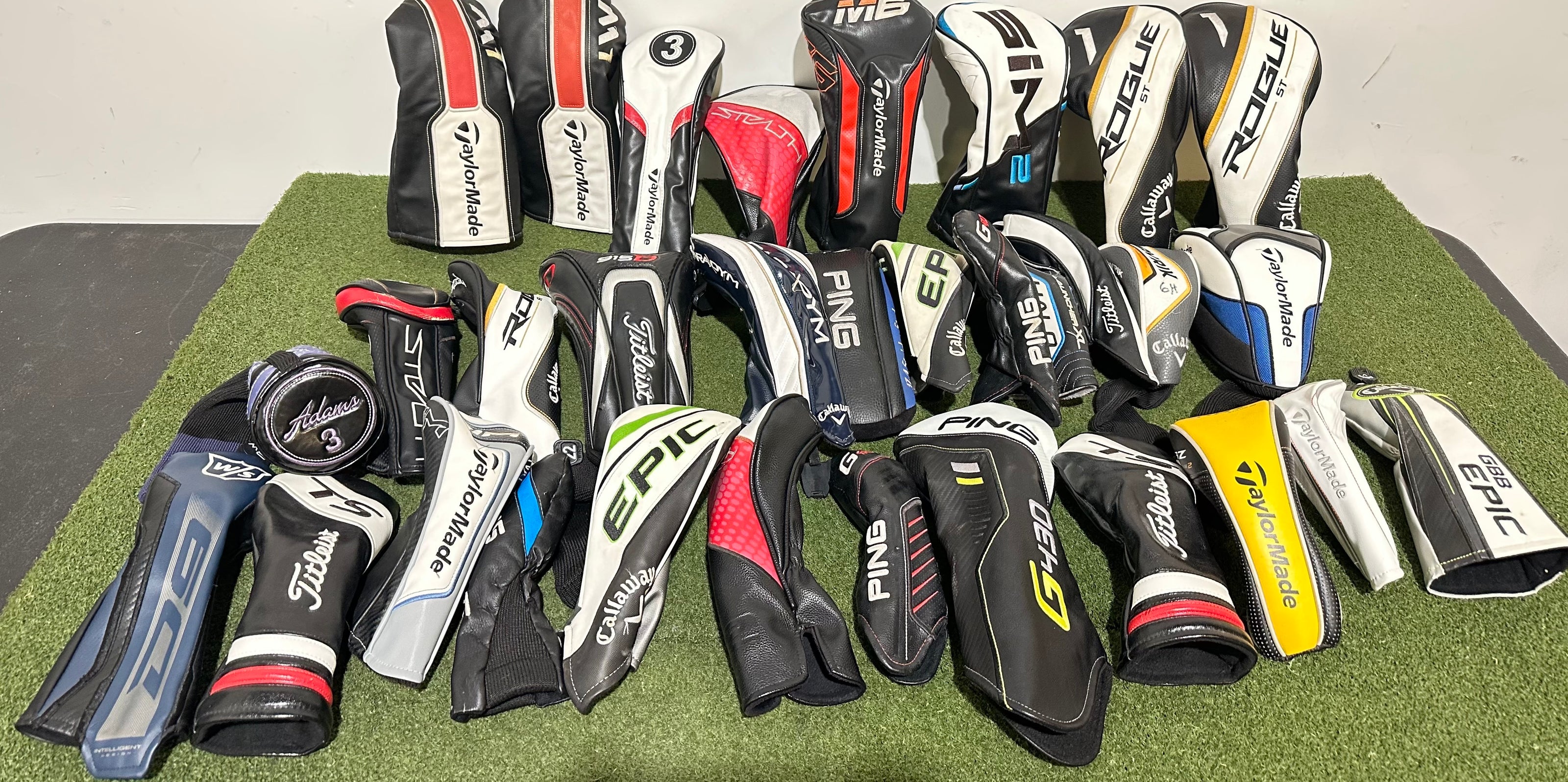 Wholesale Lot of 60 Premium Golf Headcovers-Next Round