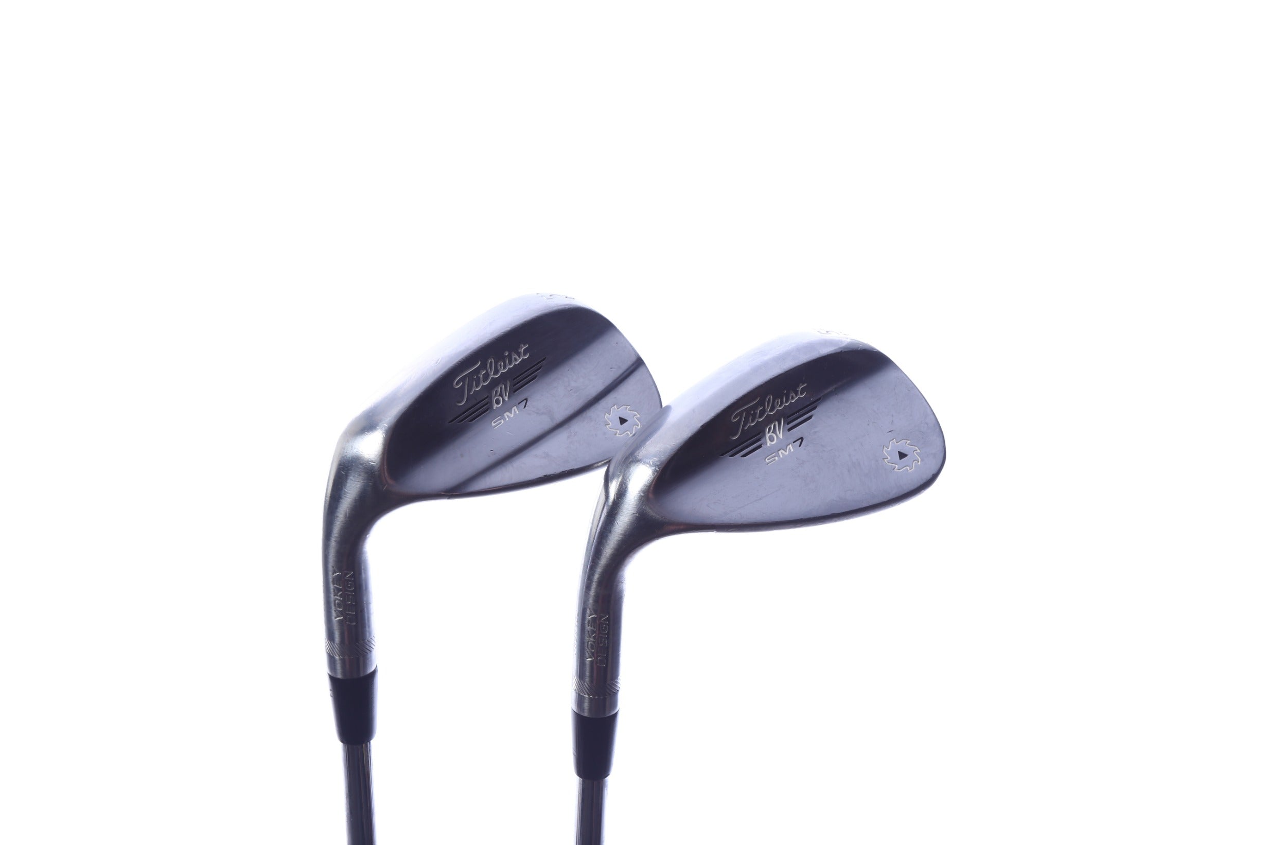 Used Titleist Vokey SM7 Tour Chrome Wedge Set - Left-Handed - 52*, 56* - Wedge Flex