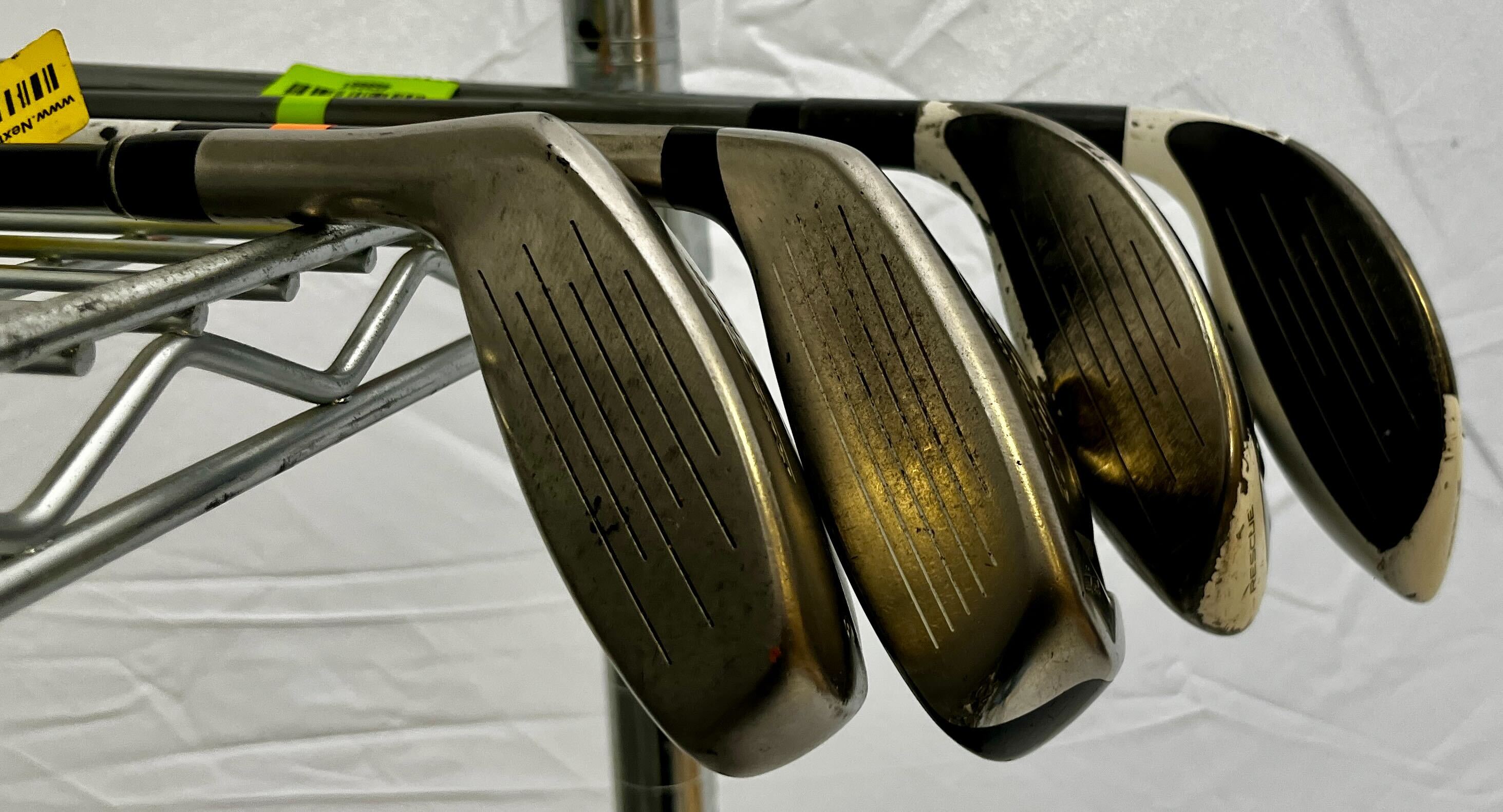 Wholesale Lot of 30 Golf Clubs - Taylormade Fairway & Hybrids-Next Round