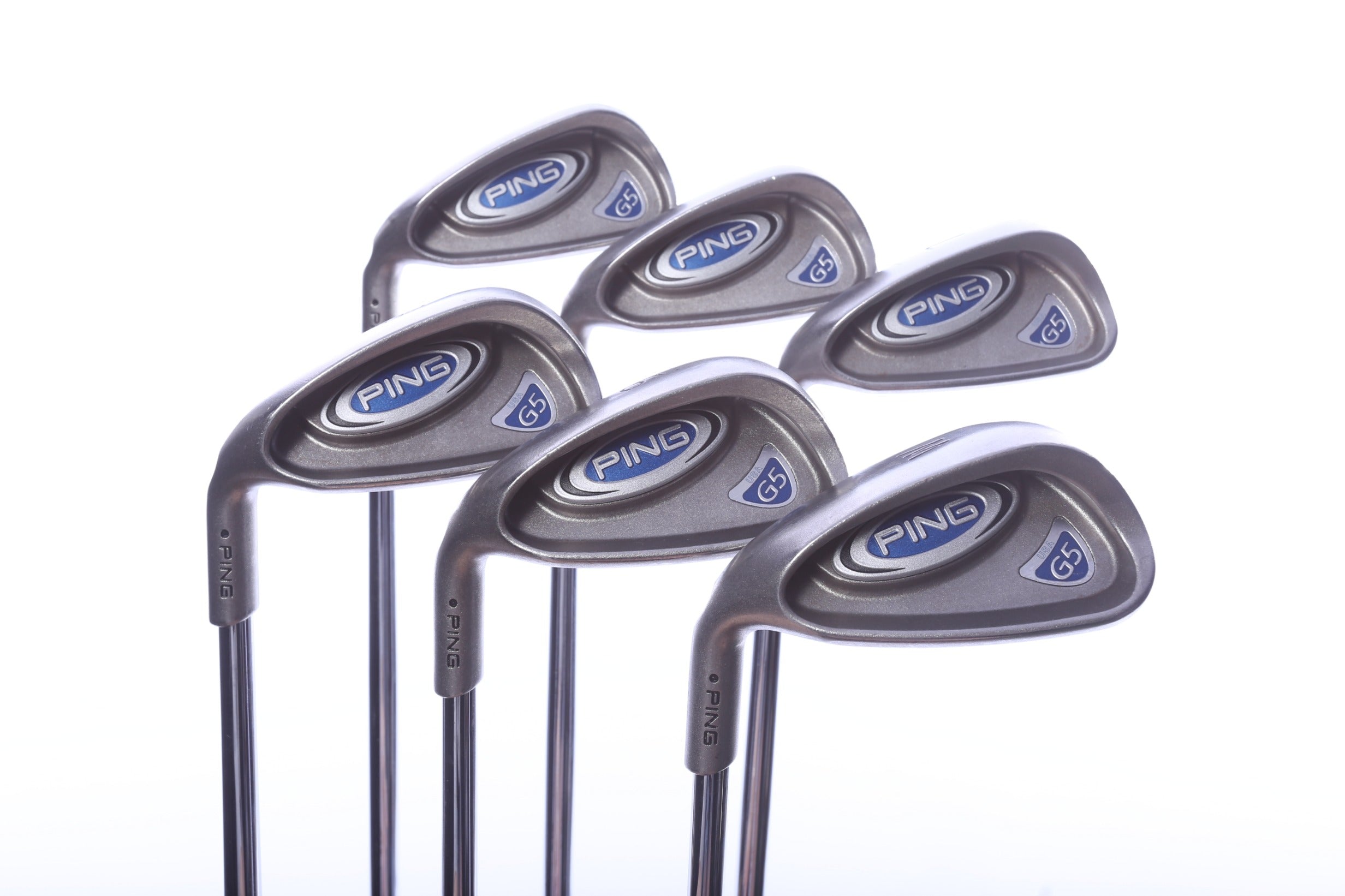 Used Ping G5 Iron Set - Left-Handed - 5-PW - Regular Flex