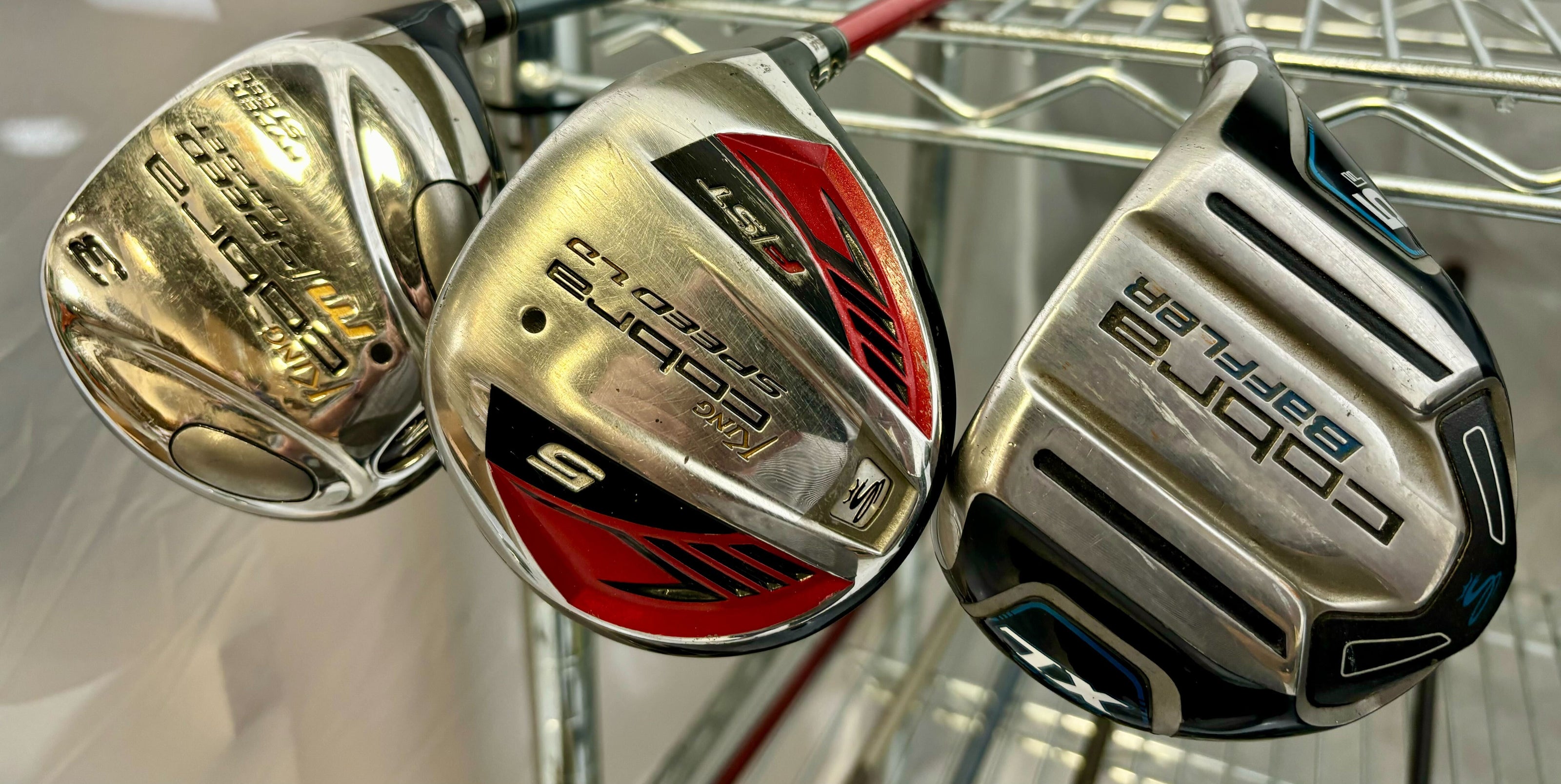 Wholesale Lot of 40 Golf Clubs - Cobra Fairway Woods - Speed Offset, SZ and SS-Next Round