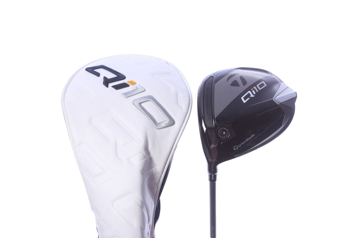 Used TaylorMade Qi10 Driver - 9 Degrees - Regular Flex TaylorMade Reax MR40 - Left-Handed