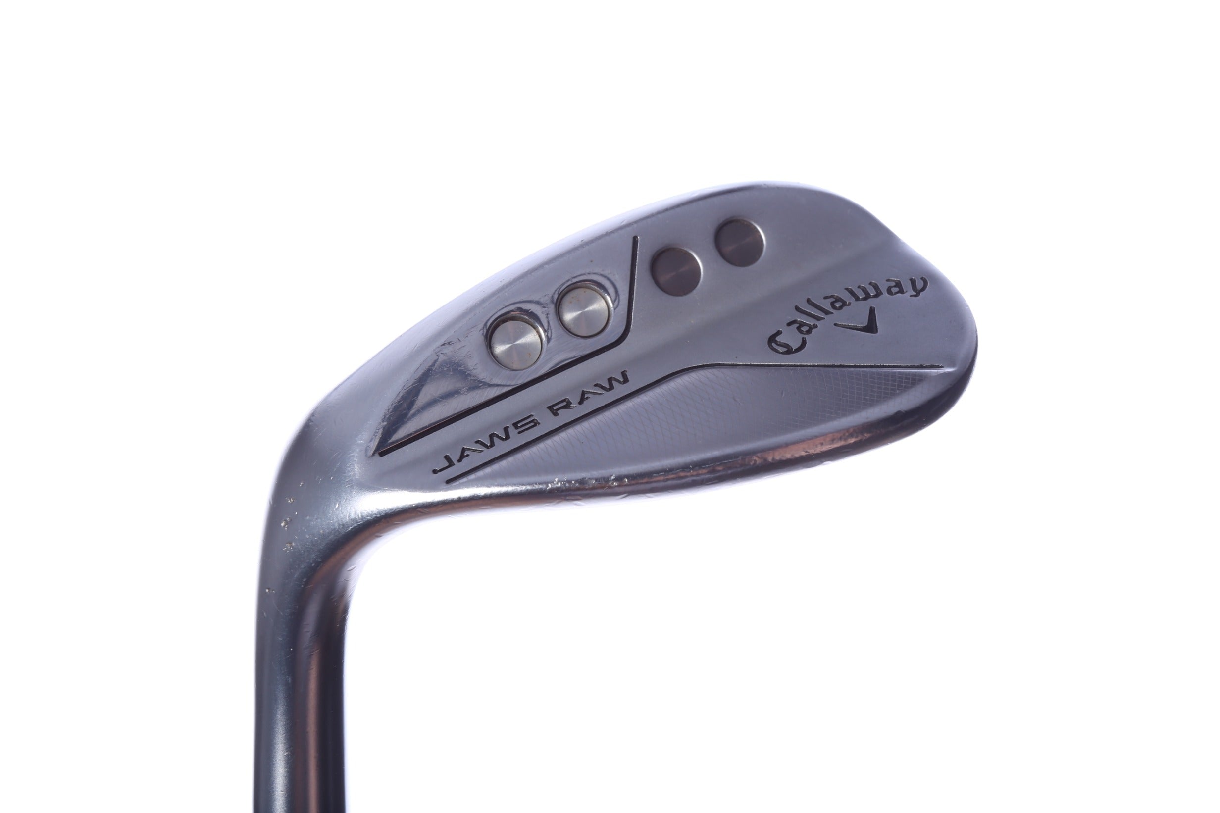 Used Callaway JAWS Raw Chrome Lob Wedge - Left-Handed - 60 Degrees - Wedge Flex-Next Round