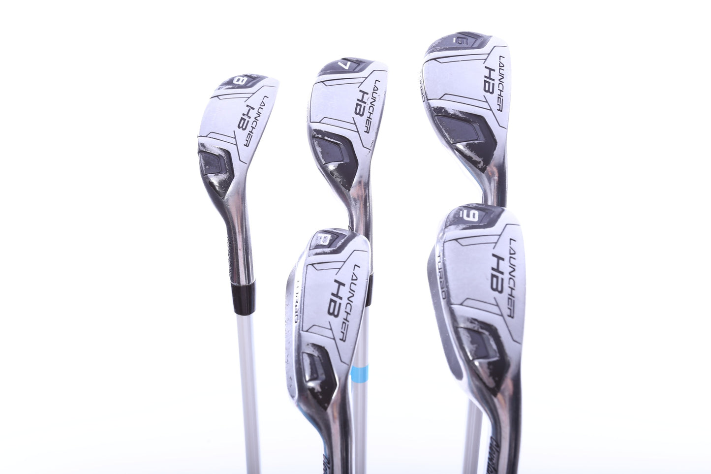 Used Cleveland Launcher HB Turbo Iron Set - Right-Handed - 6-PW - Regular Flex-Next Round