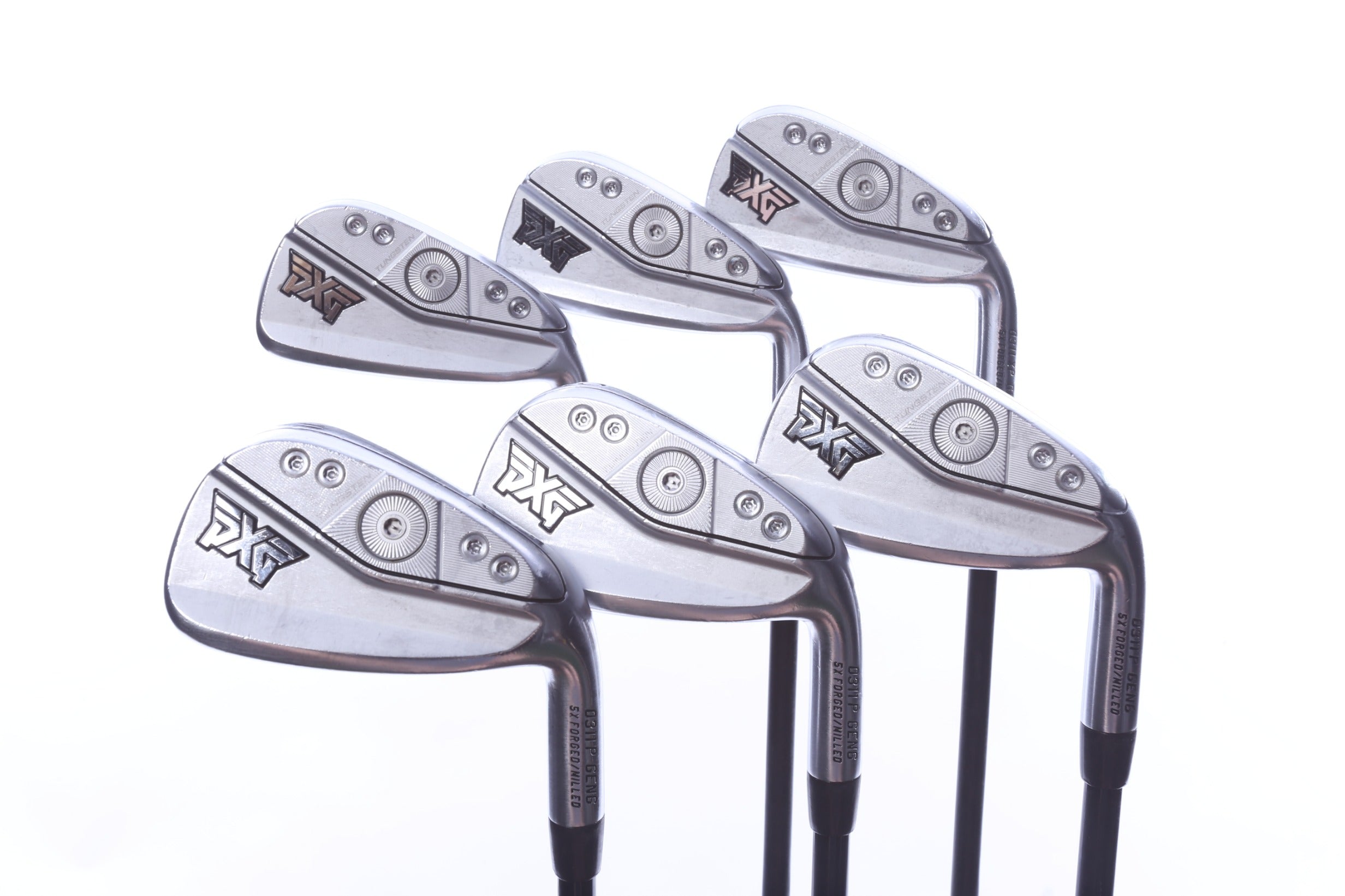Used PXG 0311 P GEN6 Iron Set - Right-Handed - 5-PW - Variable Flex-Next Round