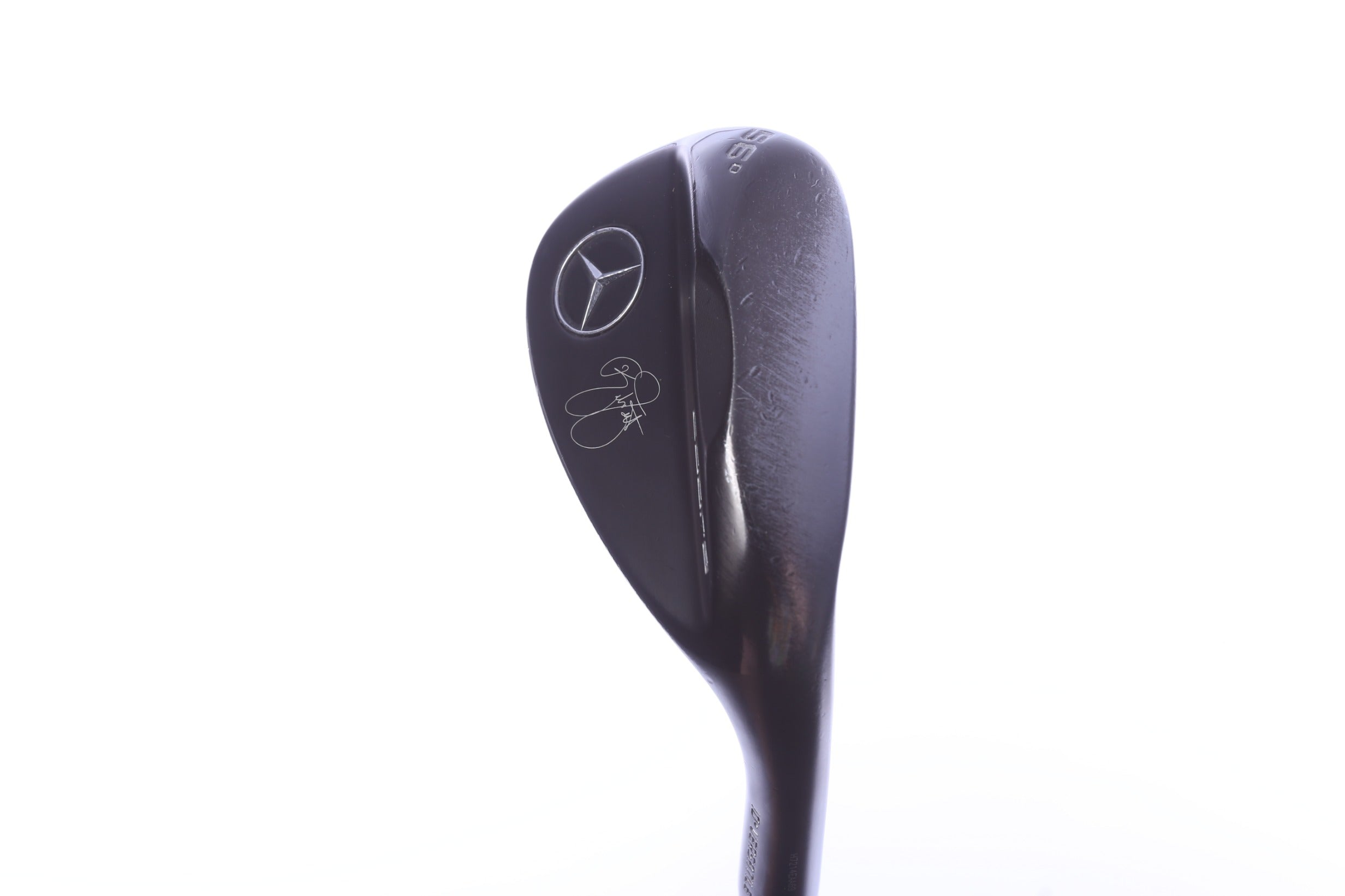 Used Cobra Black Rickie Fowler Mercedes Benz Sand Wedge - Right-Handed - 56 Degrees - Stiff Flex
